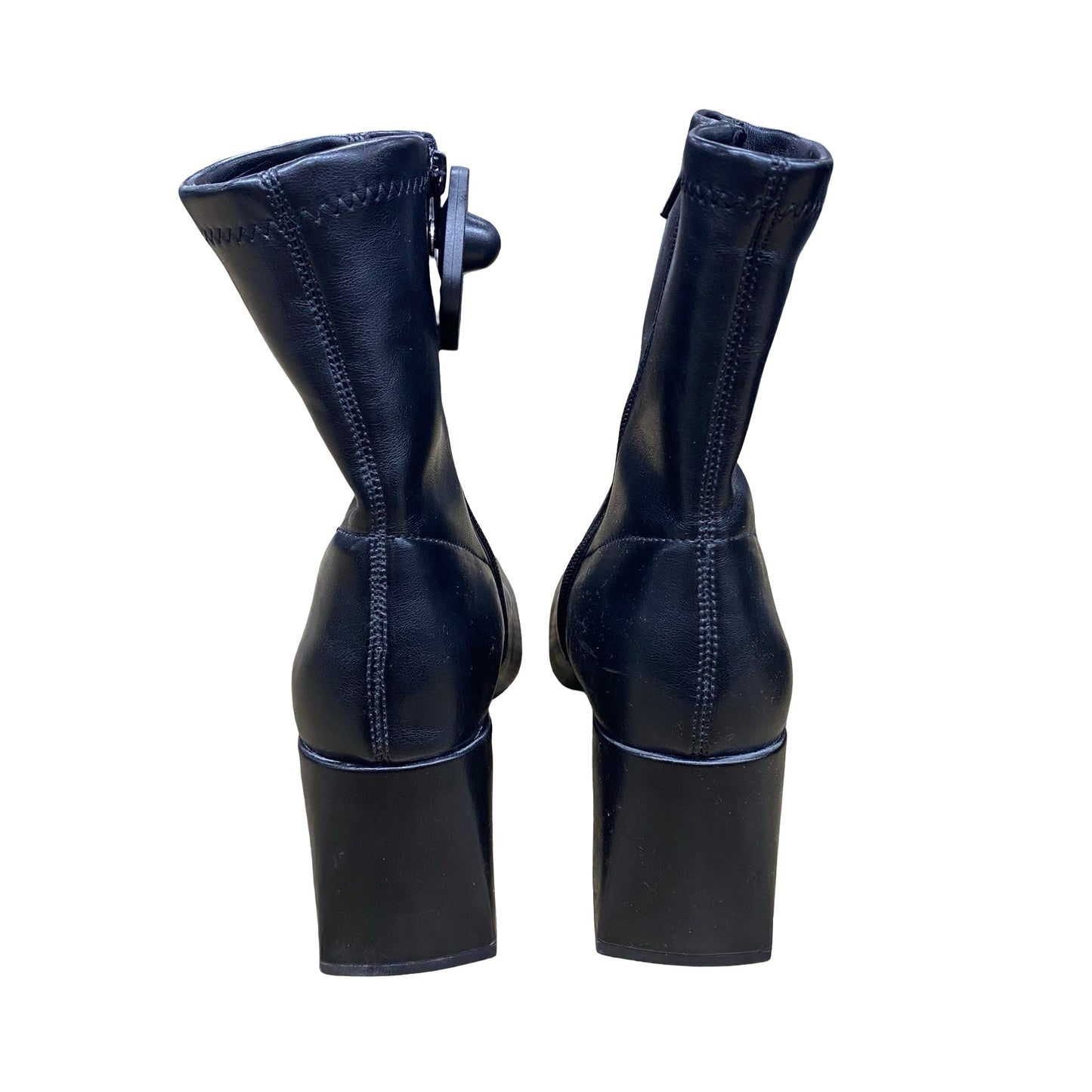 Boots Ankle Heels By Silent D In Black, Size:8.5