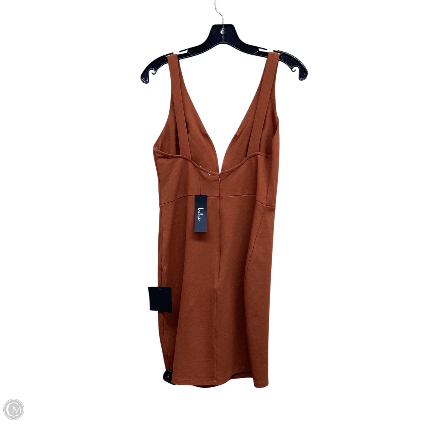 Dress Casual Midi By Lulus In Bronze, Size: L