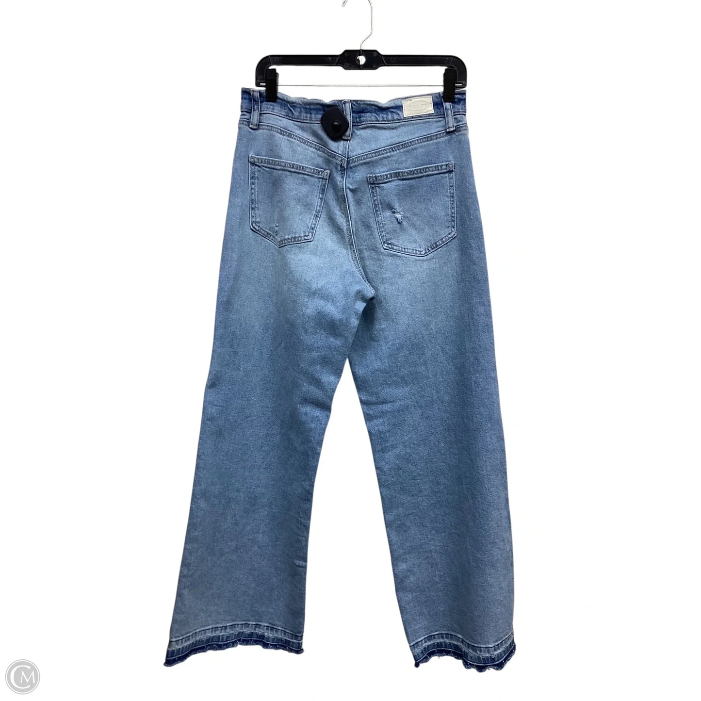 Jeans Wide Leg By Scoop In Blue Denim, Size: 0