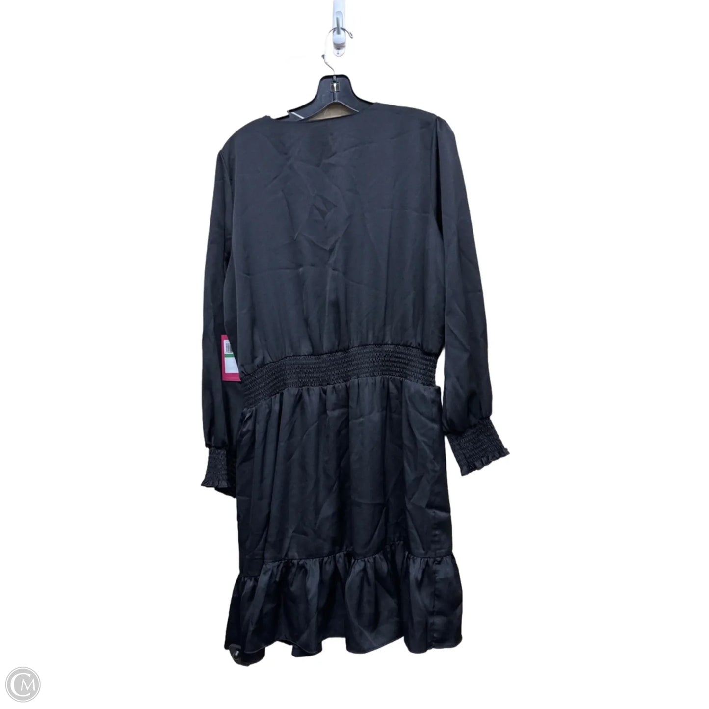 Dress Party Midi By Vince Camuto In Black, Size: L