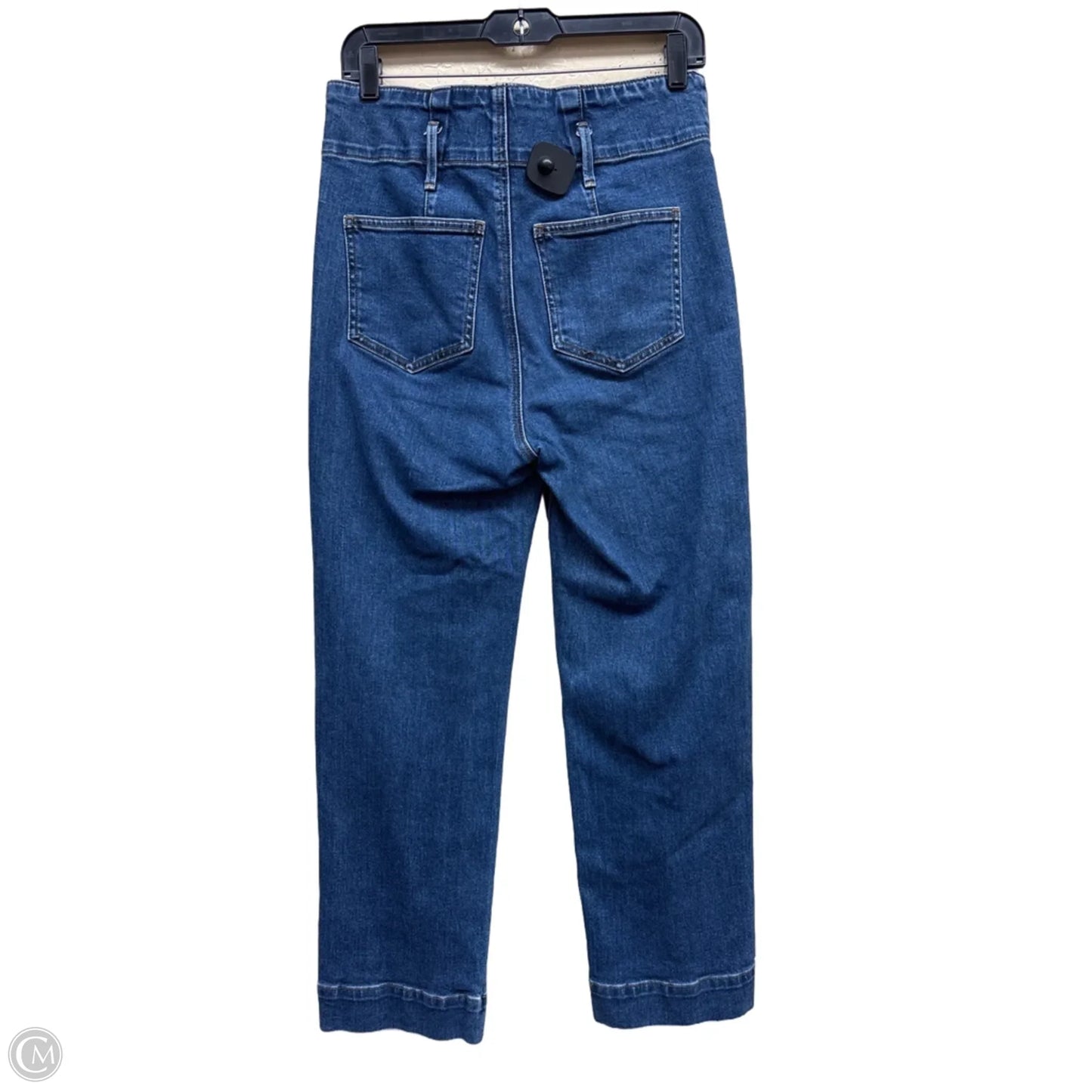 Jeans Straight By Ann Taylor In Blue Denim, Size: 6