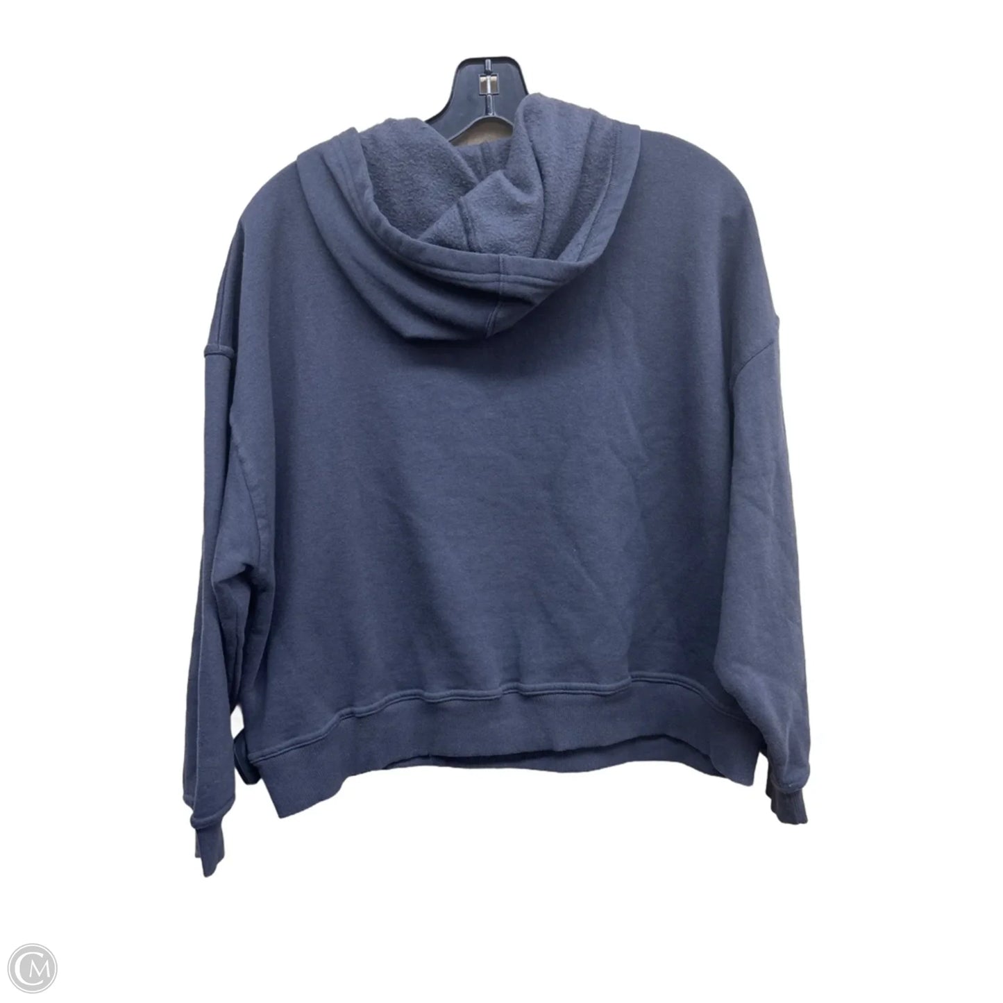 Sweatshirt Hoodie By Clothes Mentor In Grey, Size: M