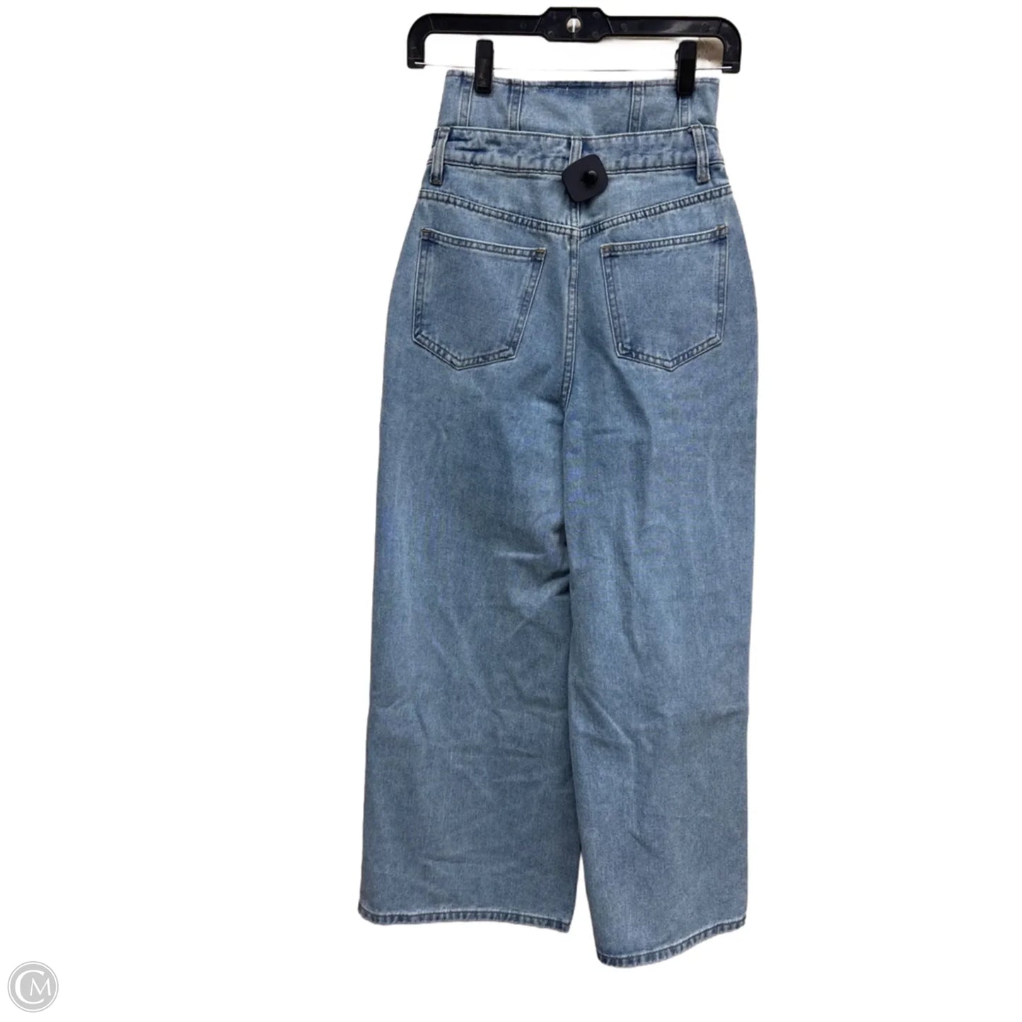 Jeans Straight By Clothes Mentor In Blue Denim, Size: Xxs