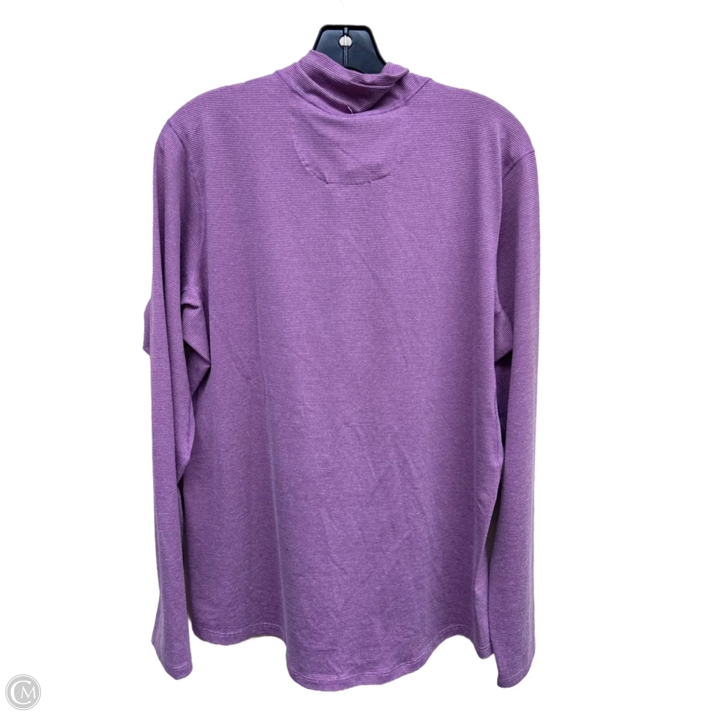 Athletic Top Long Sleeve Collar By Rei In Purple, Size: Xl