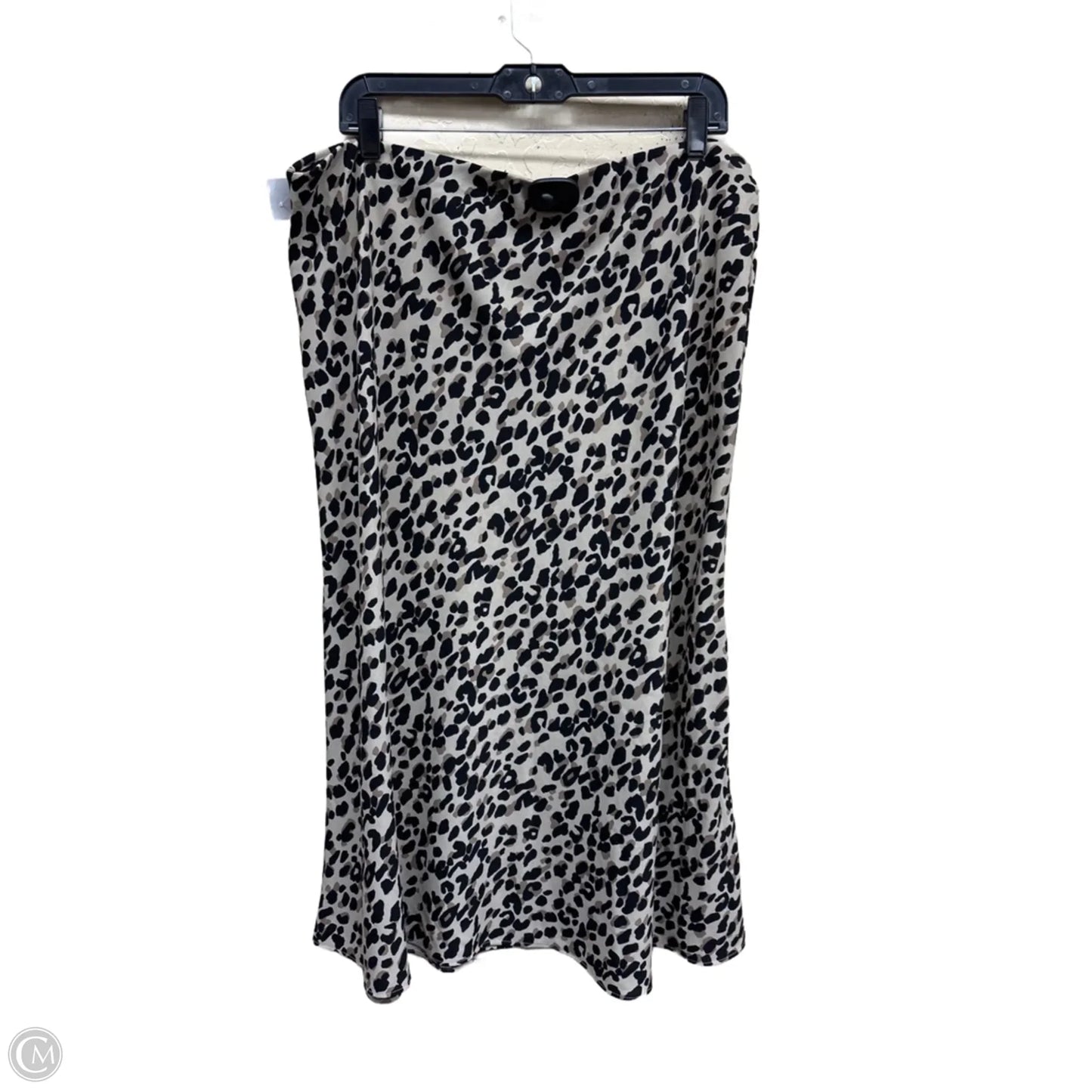 Skirt Maxi By Halogen In Animal Print, Size: Xxl