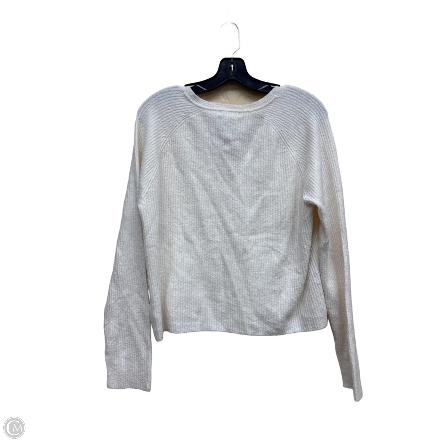Top Long Sleeve By Athleta In Cream, Size: S