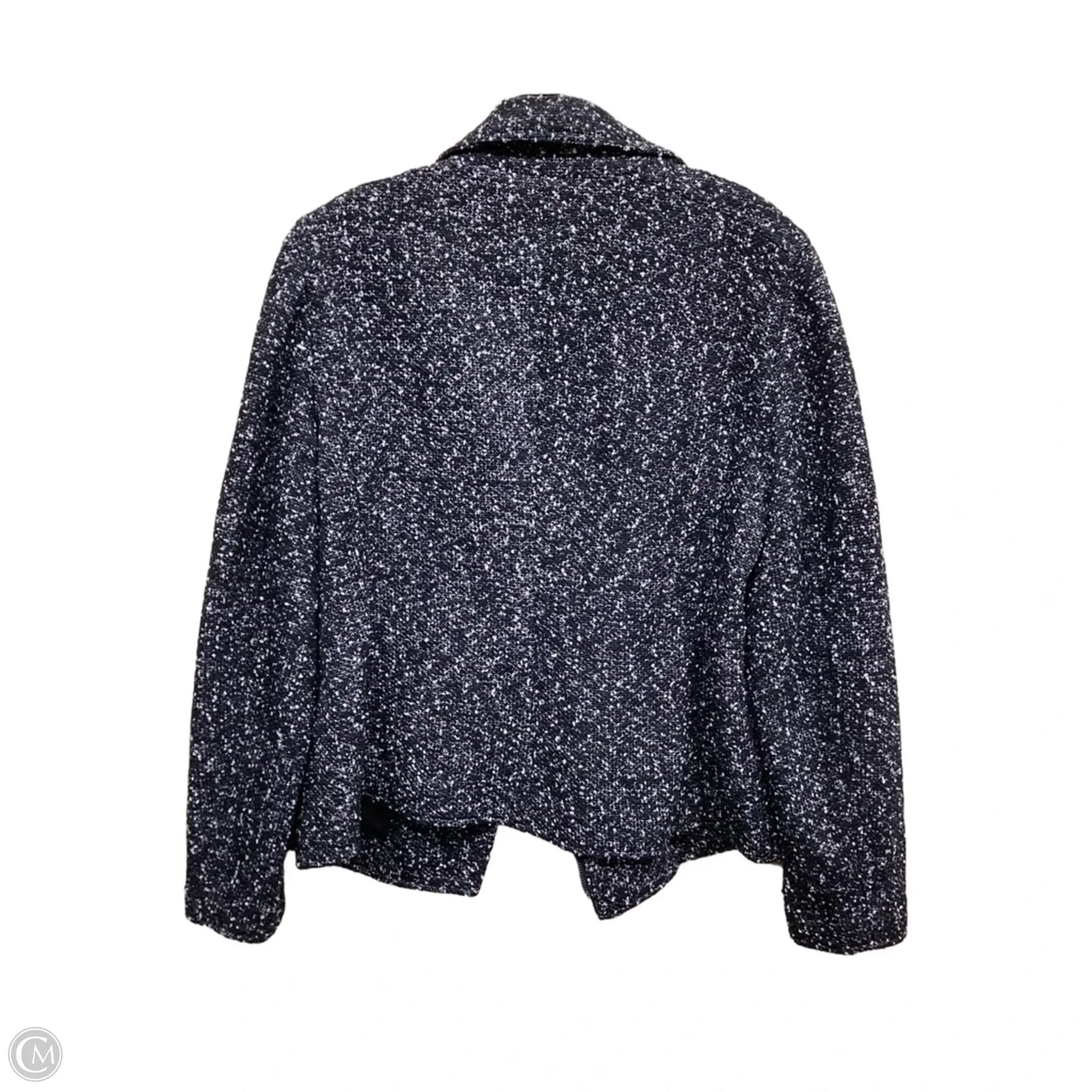 Jacket Other By Ann Taylor In Black & White, Size: 12