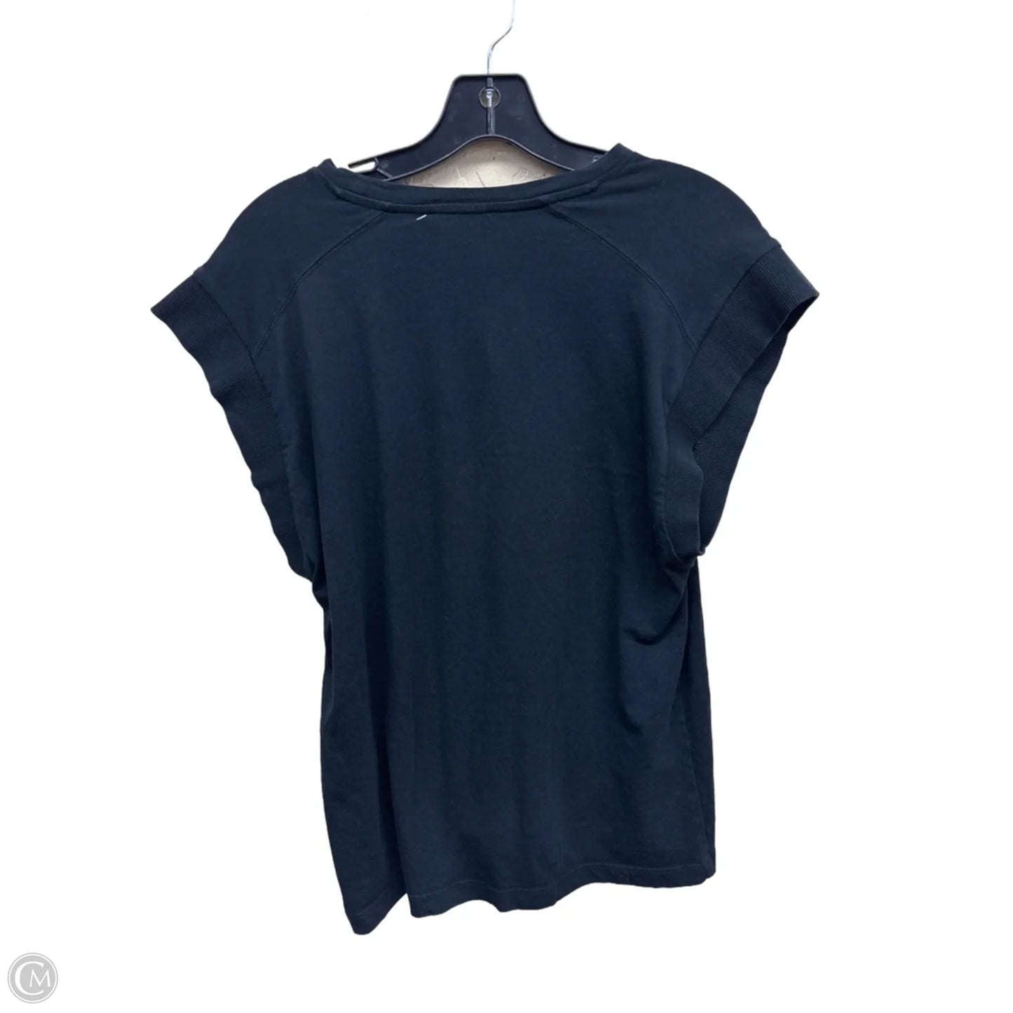 Top Sleeveless By Zara In Black, Size: M