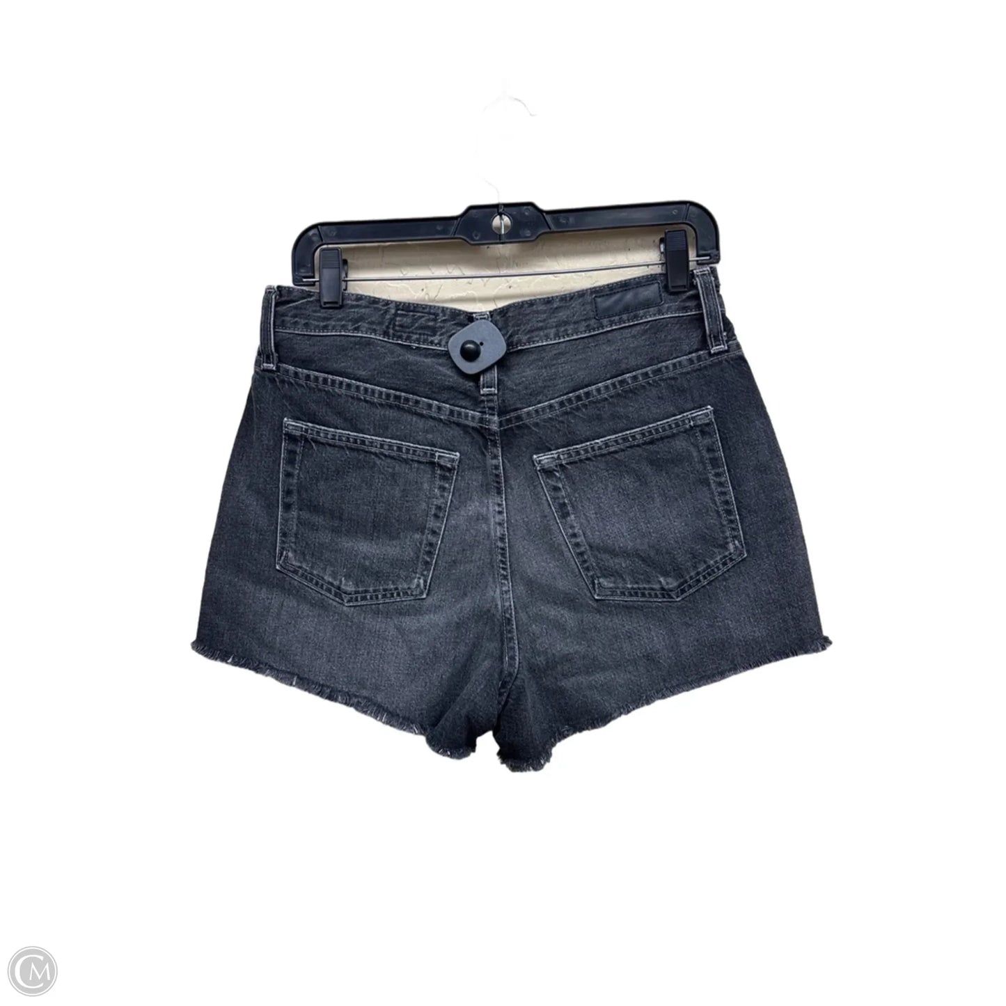 Shorts By Ag Jeans In Black Denim, Size: 8