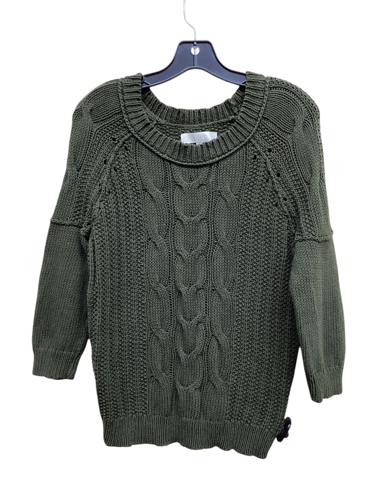 Sweater By Loft In Green, Size: M