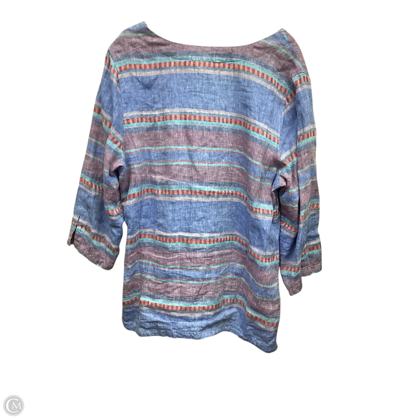 Top Long Sleeve By Tommy Bahama In Multi-colored, Size: L