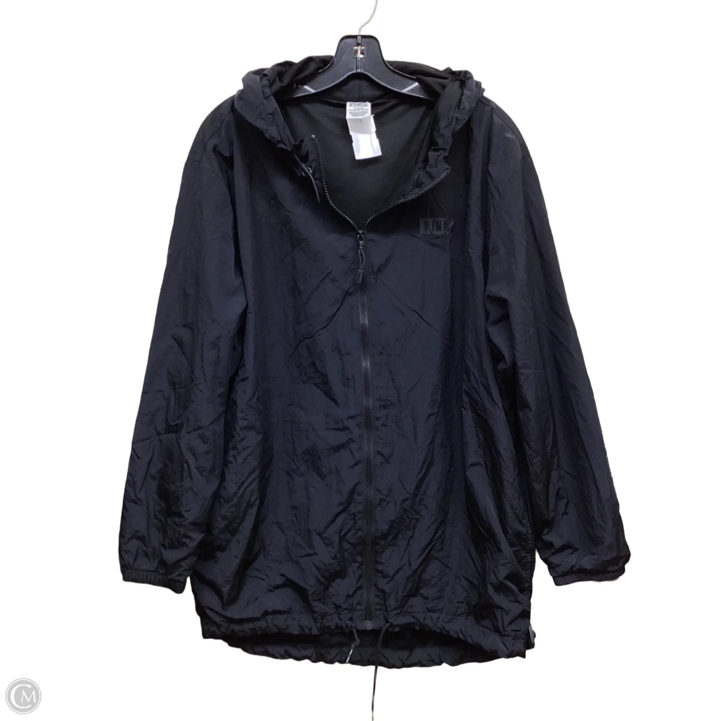 Athletic Jacket By Pink In Black, Size: L