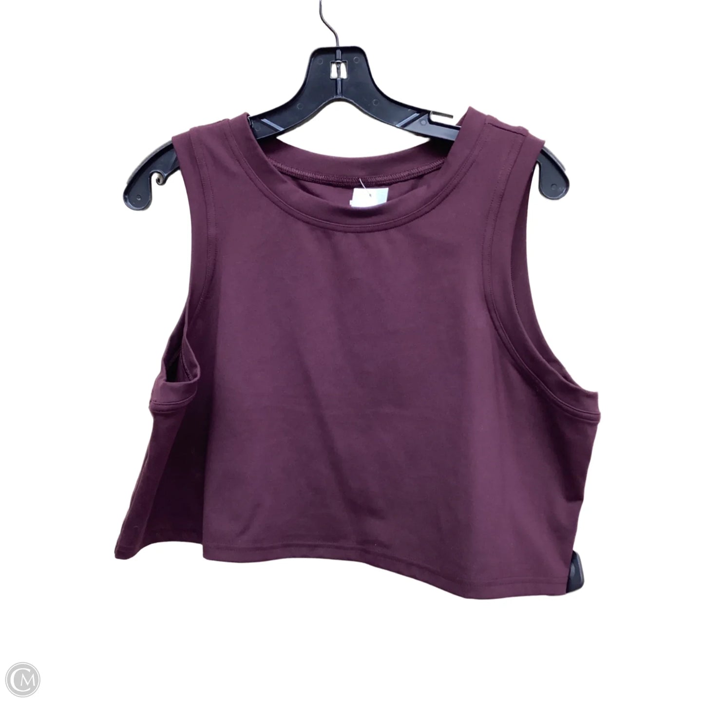 Athletic Tank Top By Dsg Outerwear In Purple, Size: 1x