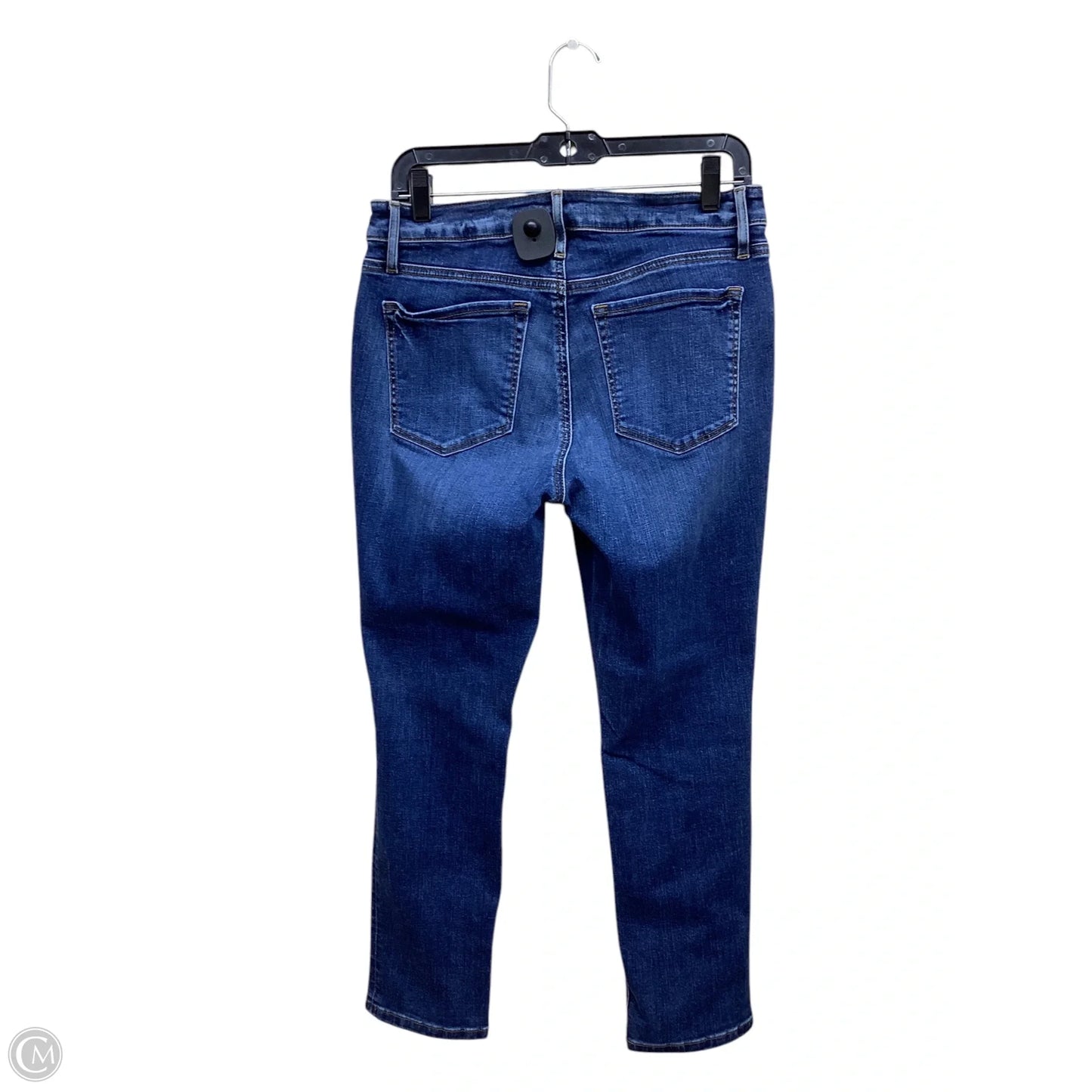 Jeans Straight By Loft In Blue Denim, Size: 8