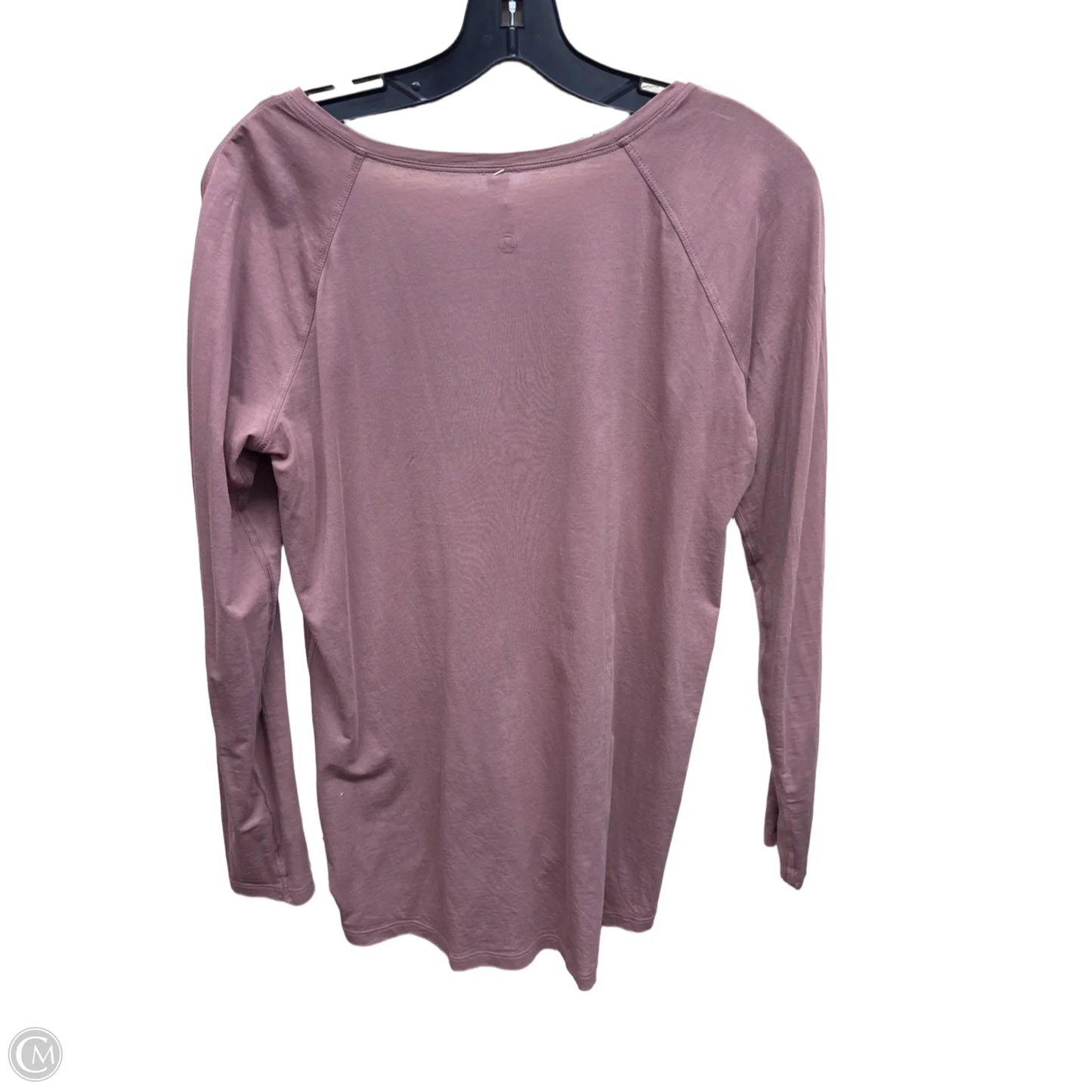 Top Long Sleeve By Lululemon In Red, Size: 6