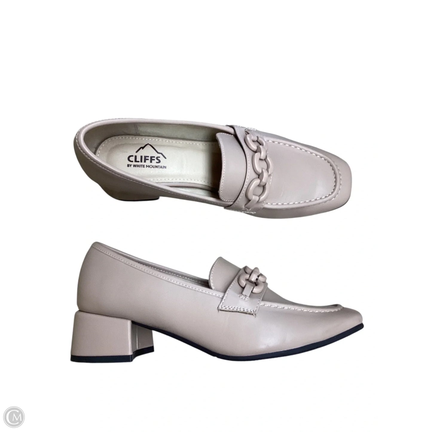 Shoes Heels Block By White Mountain In Tan, Size: 6.5