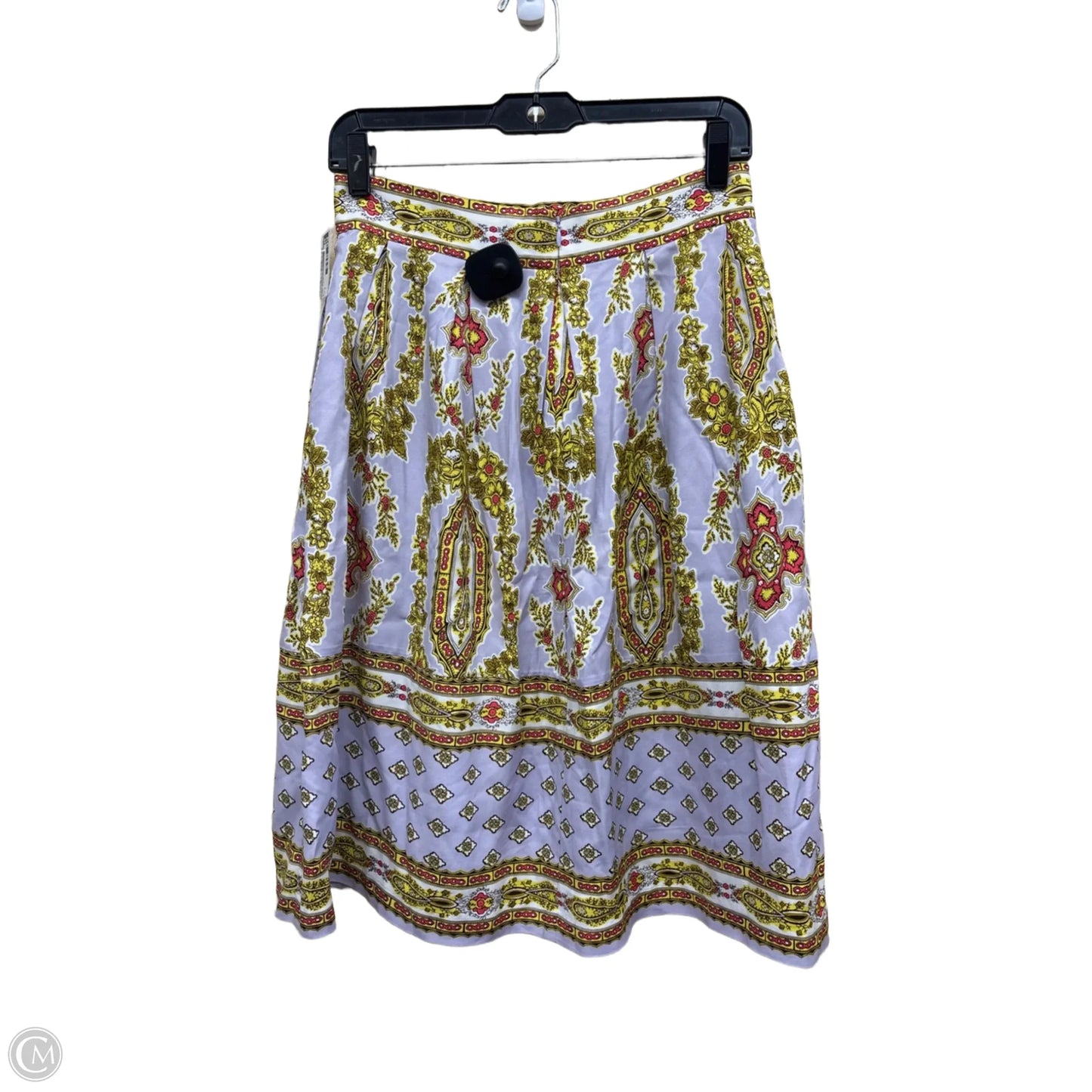 Skirt Midi By Anthropologie In Multi-colored, Size: 8