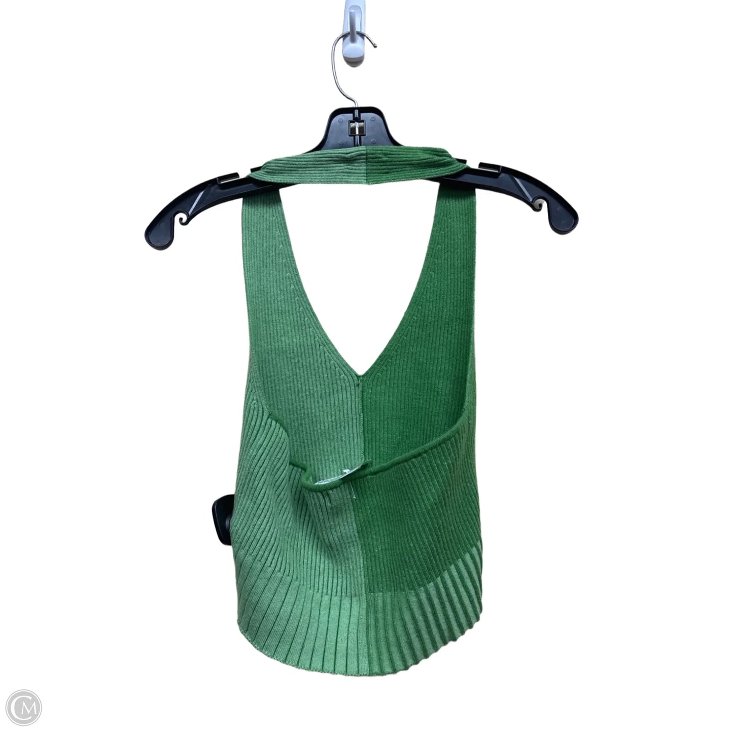 Top Sleeveless By La Hearts In Green, Size: M