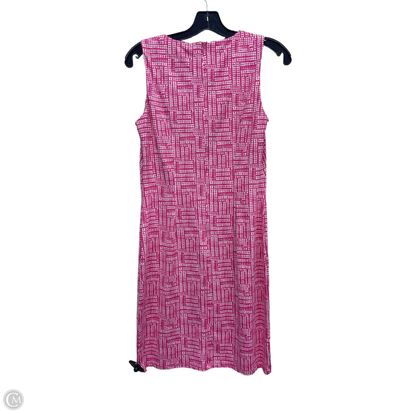 Dress Casual Midi By J Mclaughlin In Pink & White, Size: Xs