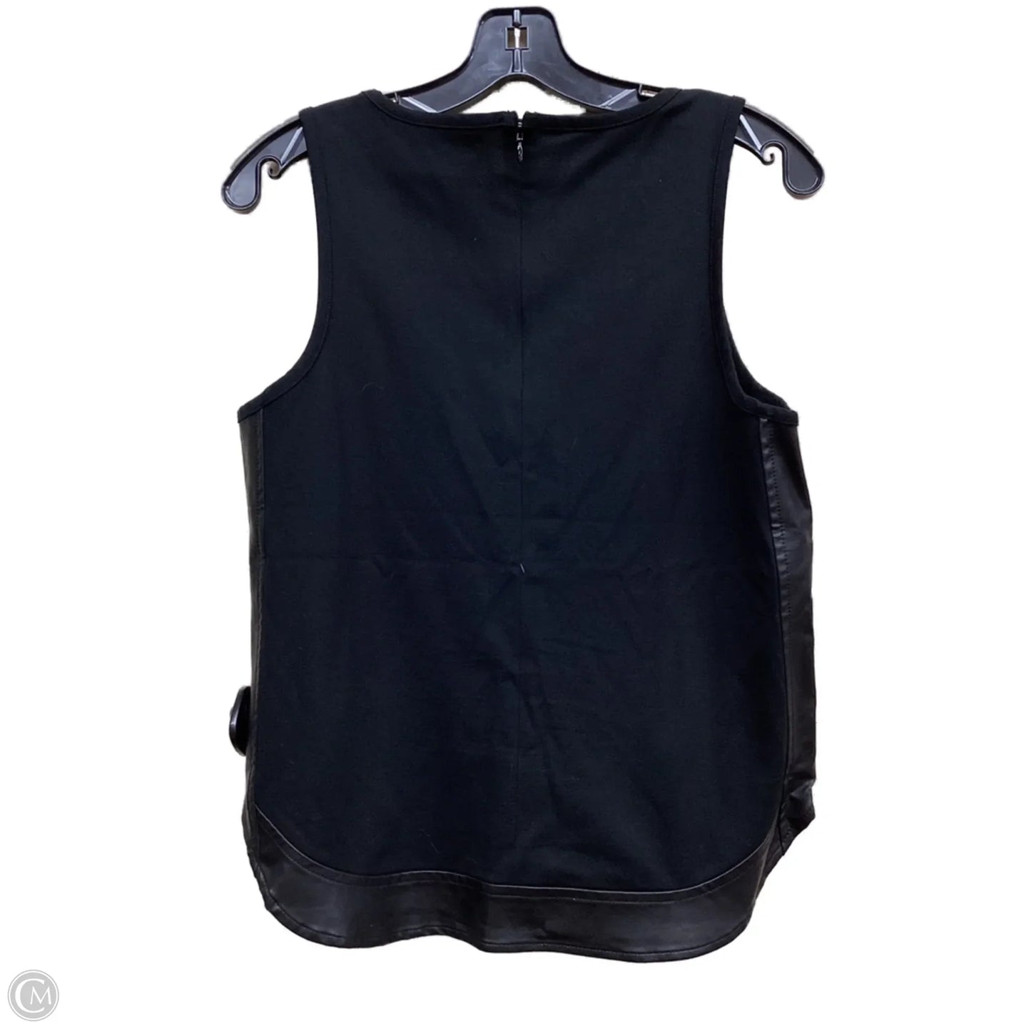 Top Sleeveless By Banana Republic In Black, Size: S