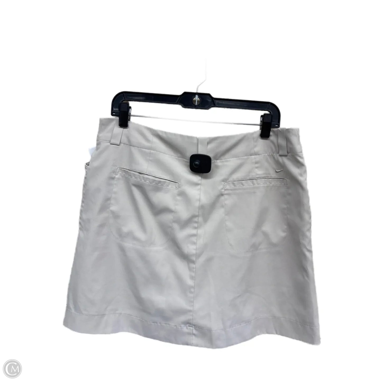 Athletic Skort By Nike In Tan, Size: 14