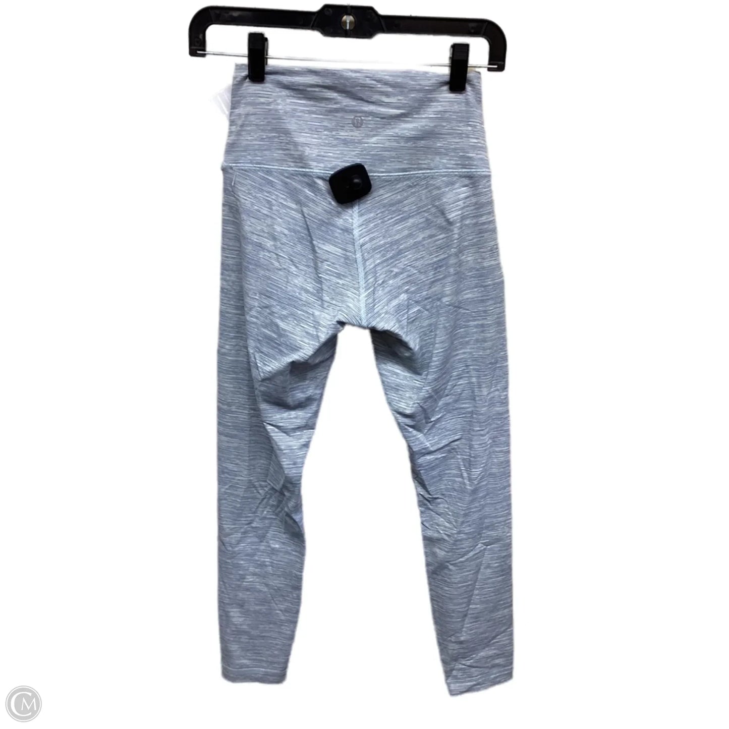 Athletic Leggings By Lululemon In Blue & White, Size: 6