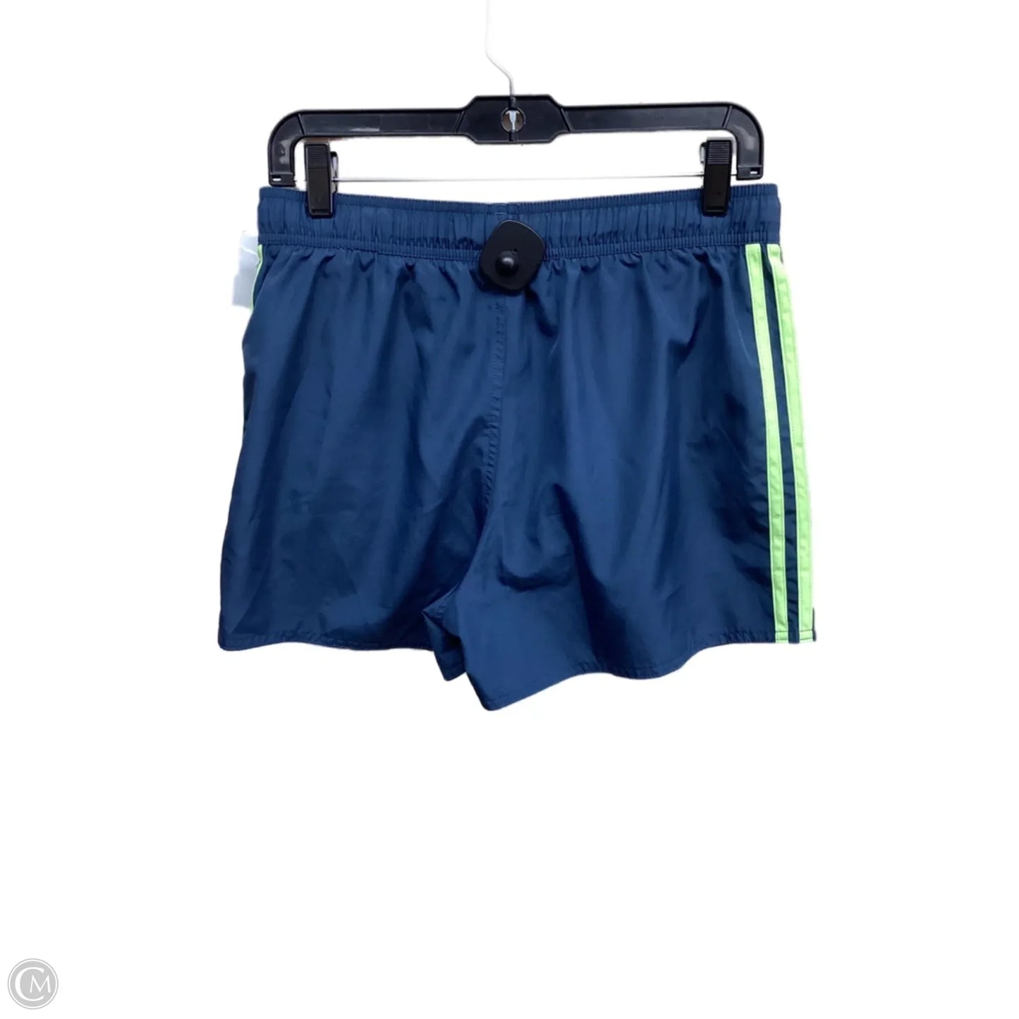 Athletic Shorts By Adidas In Blue & Green, Size: M