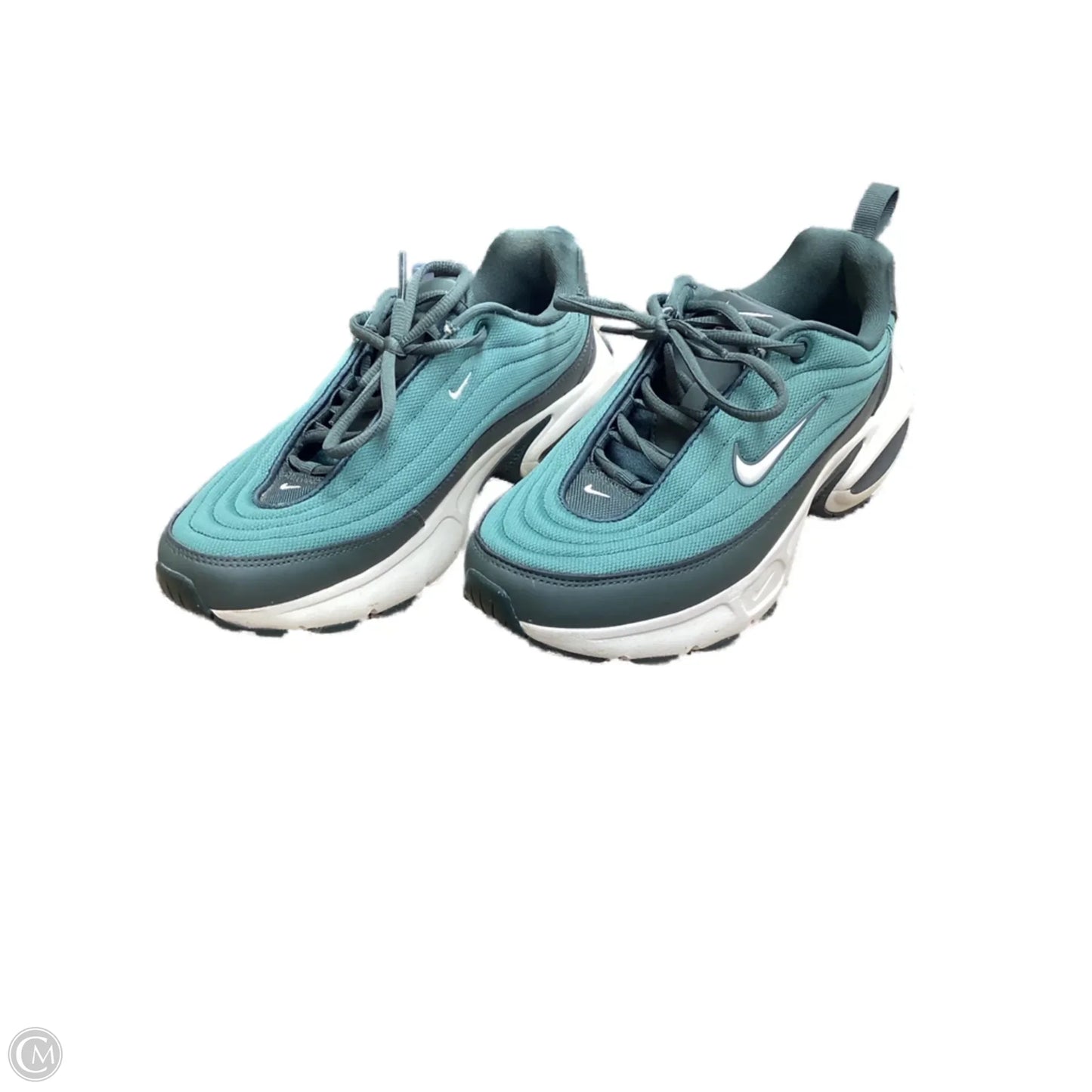 Shoes Athletic By Nike In Green & White, Size: 8
