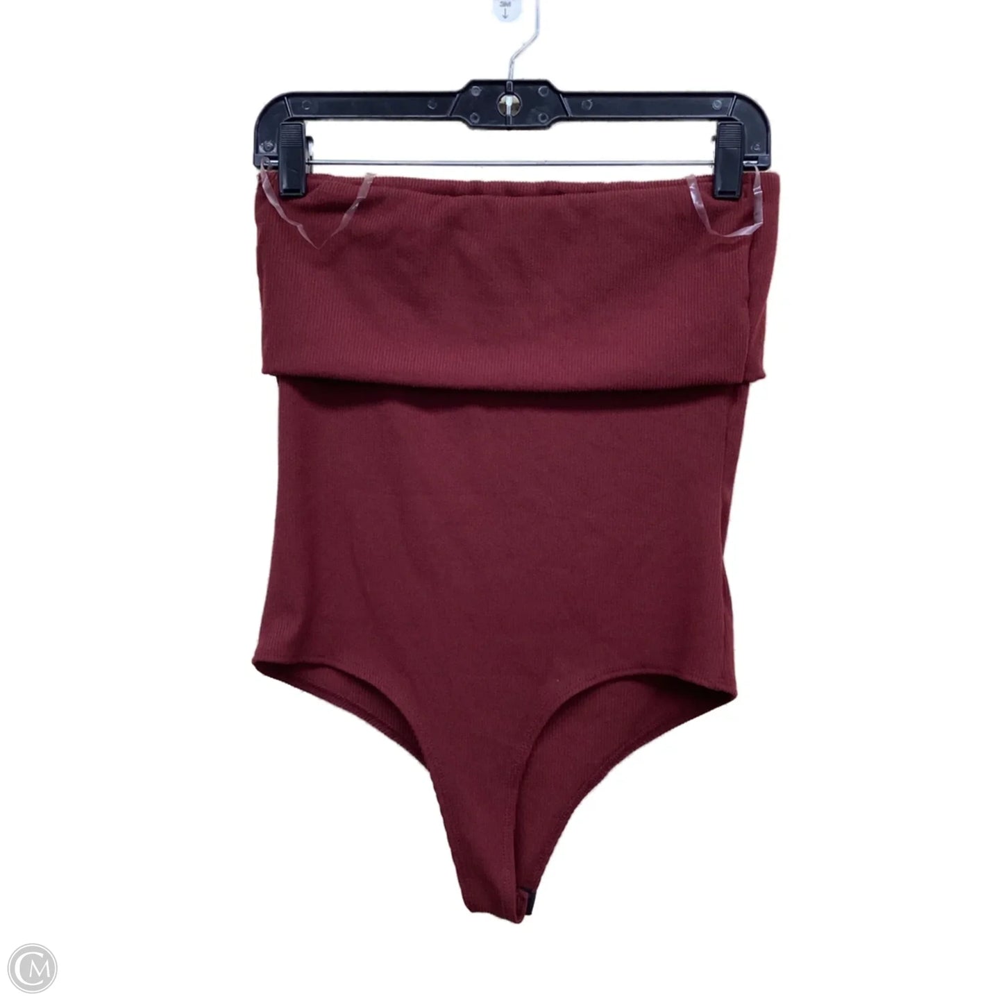 Bodysuit By Clothes Mentor In Red, Size: L