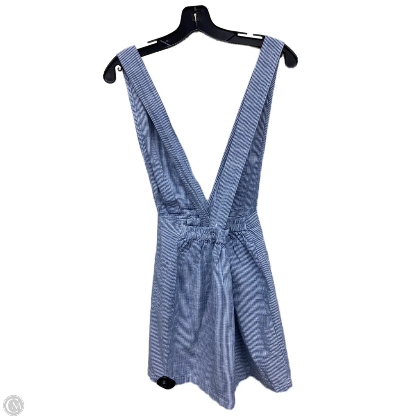 Dress Casual Short By Japna In Blue & White, Size: S