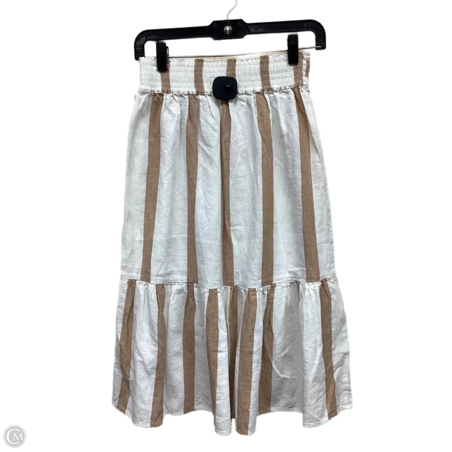 Skirt Maxi By Madewell In Striped Pattern, Size: Xxs
