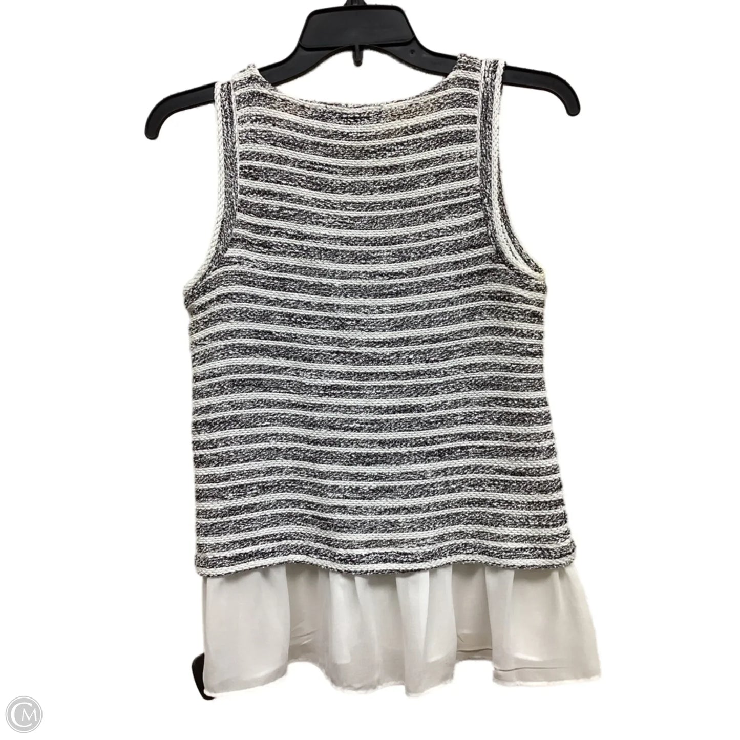 Top Sleeveless By Inc In Striped Pattern, Size: Xs