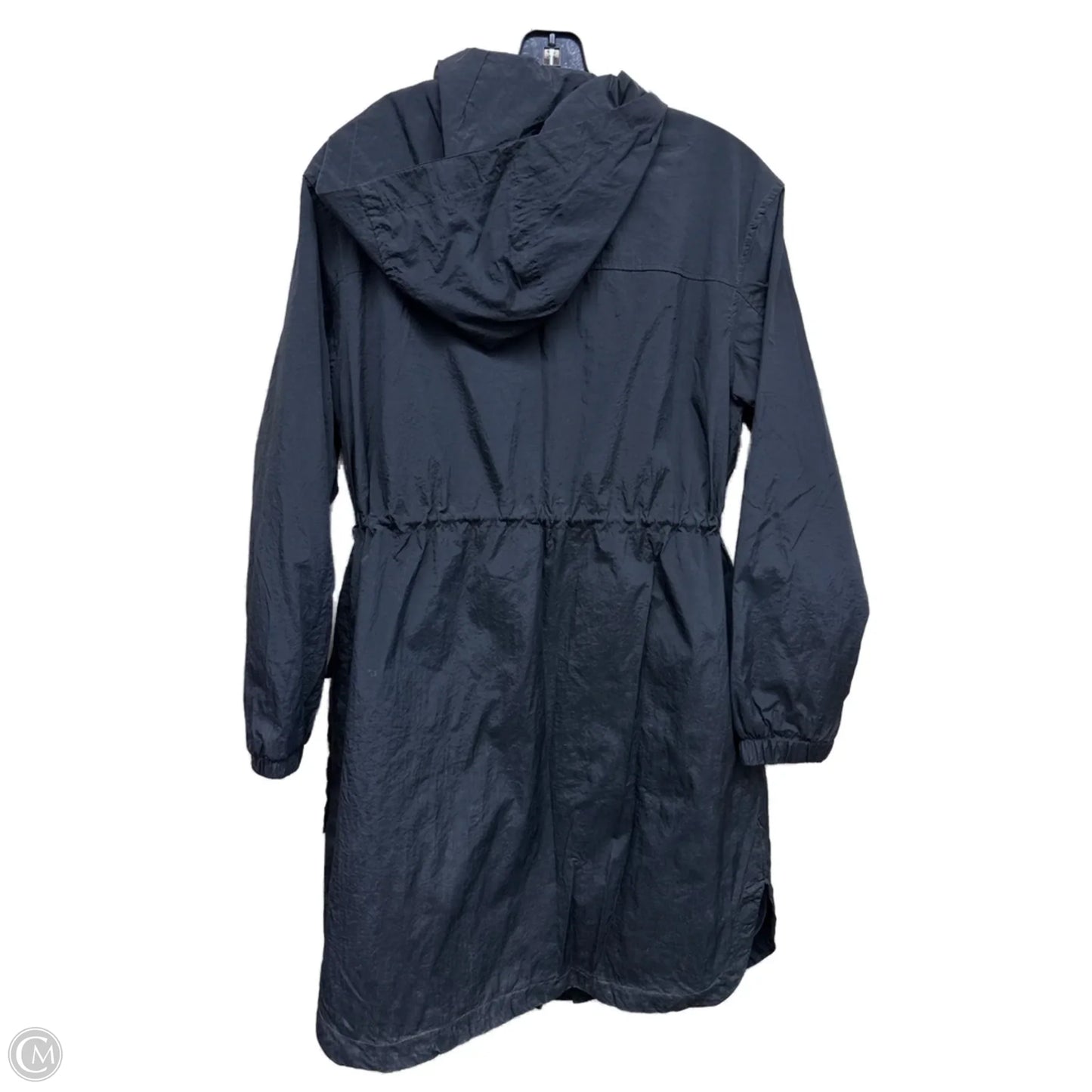 Coat Raincoat By A New Day In Black, Size: S