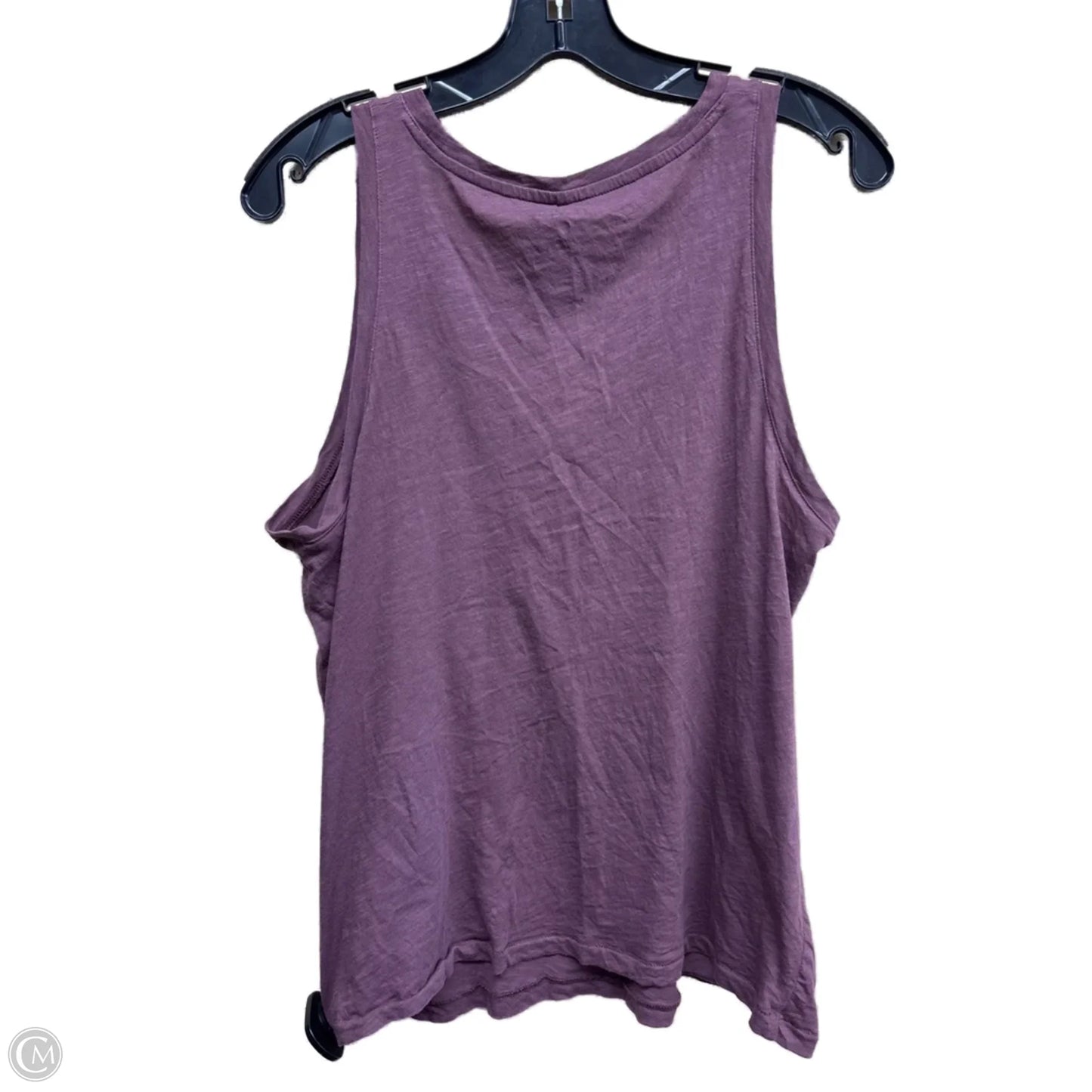 Top Sleeveless By Madewell In Purple, Size: M