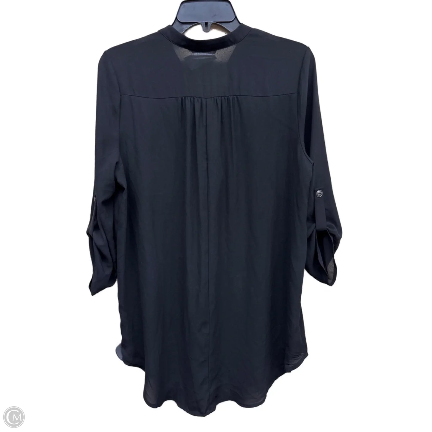Top Long Sleeve By Lush In Black, Size: M