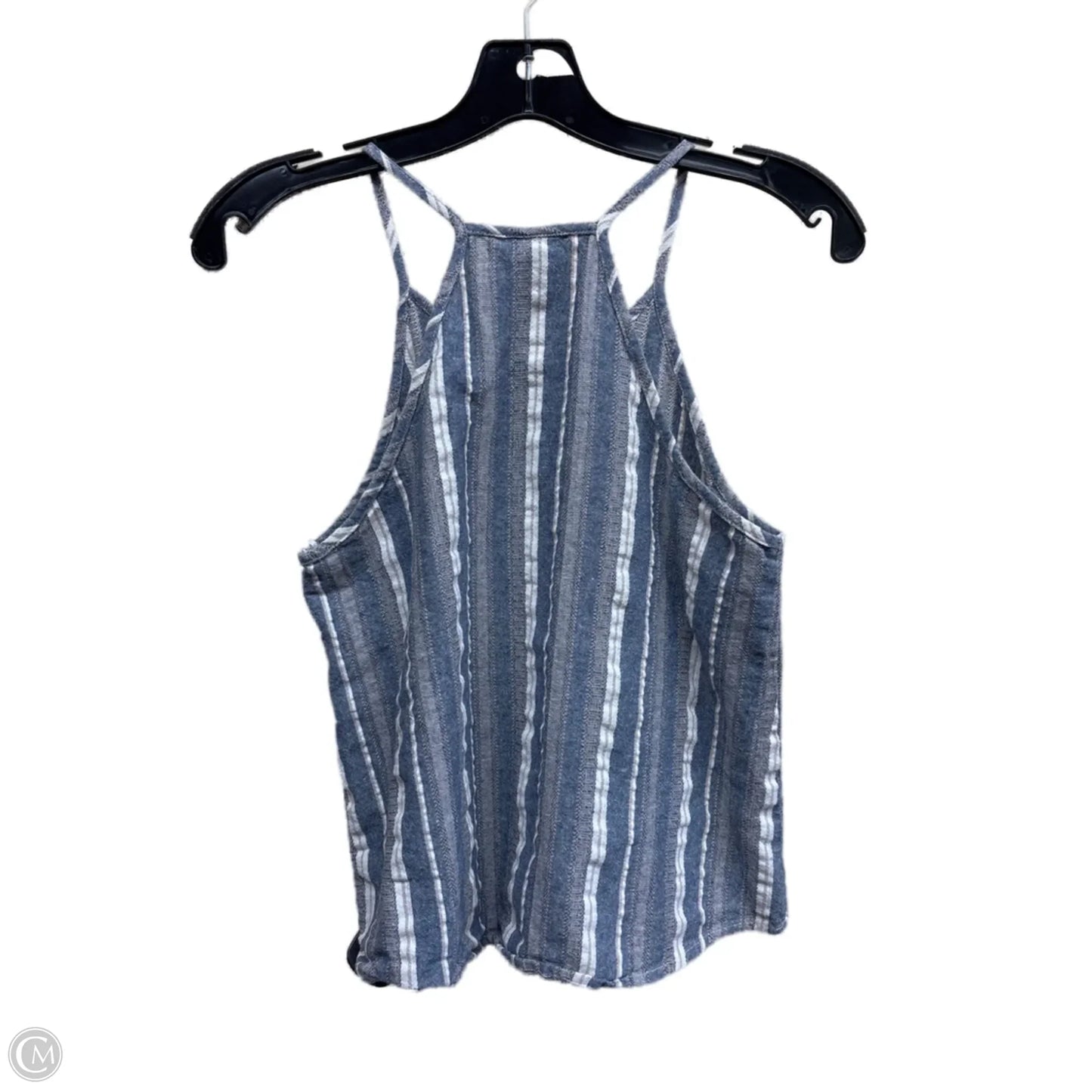 Top Sleeveless By Paper Crane In Striped Pattern, Size: S
