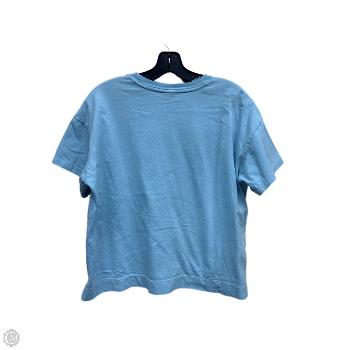 Top Short Sleeve By Old Navy In Blue, Size: M