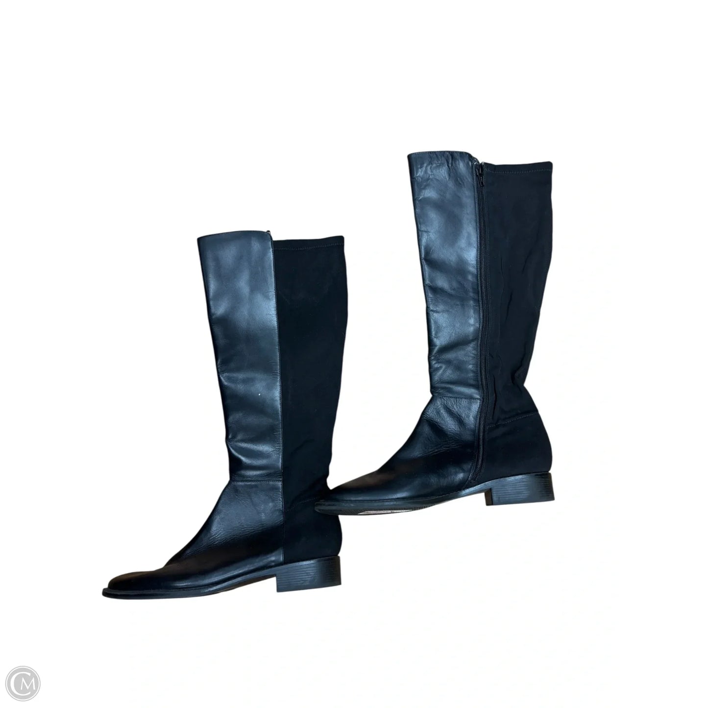 Boots Knee Flats By Covington In Black, Size: 8.5