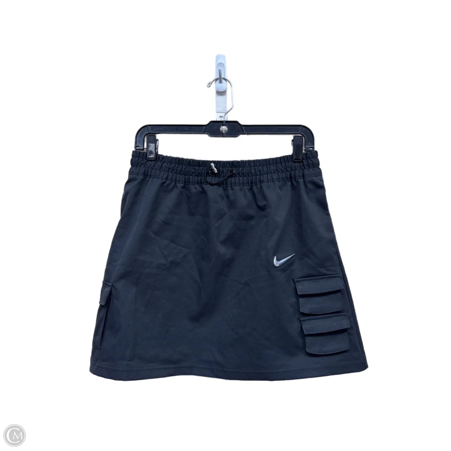 Athletic Skirt By Nike In Black, Size: M