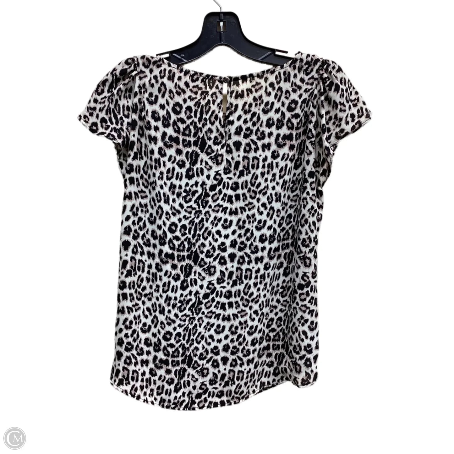 Top Short Sleeve By Philosophy In Animal Print, Size: Xs