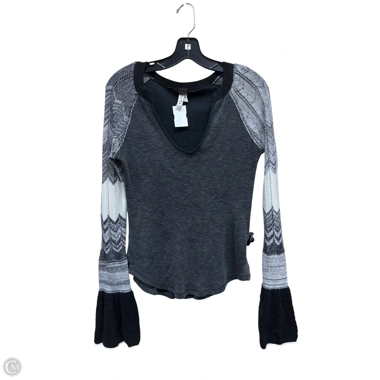 Top Long Sleeve By We The Free In Multi-colored, Size: M