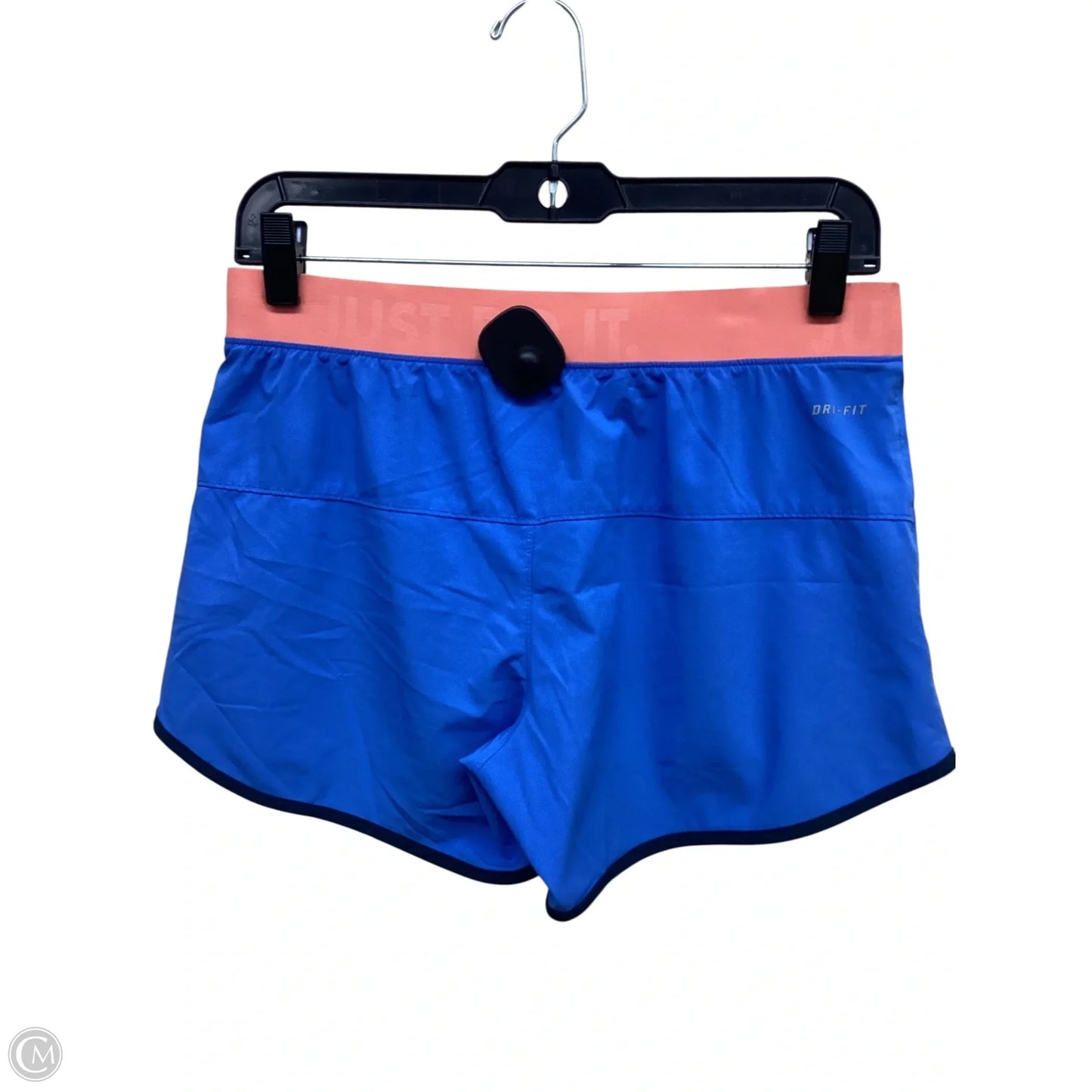 Athletic Shorts By Nike In Blue & Orange, Size: S