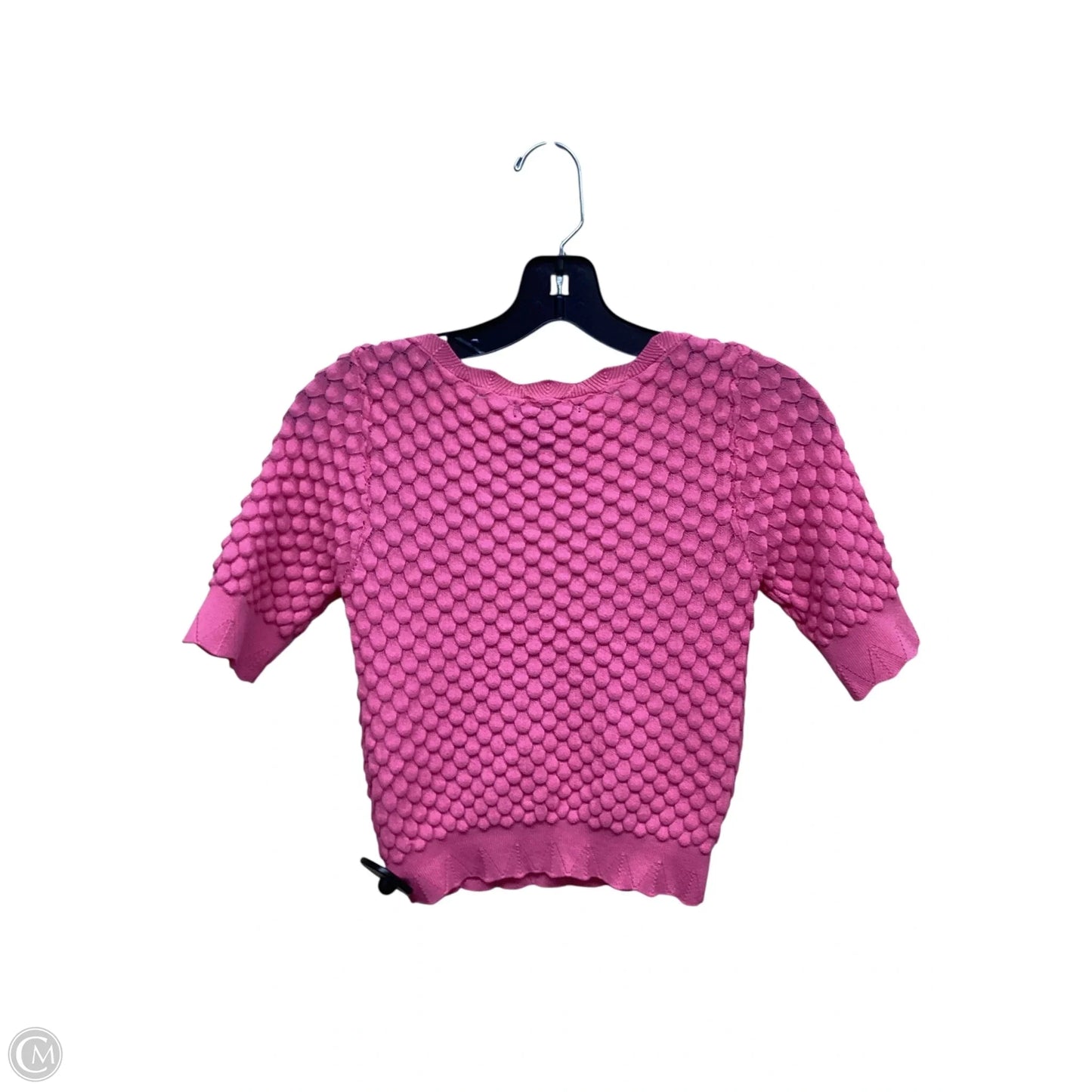 Top Short Sleeve By Forever 21 In Pink, Size: S