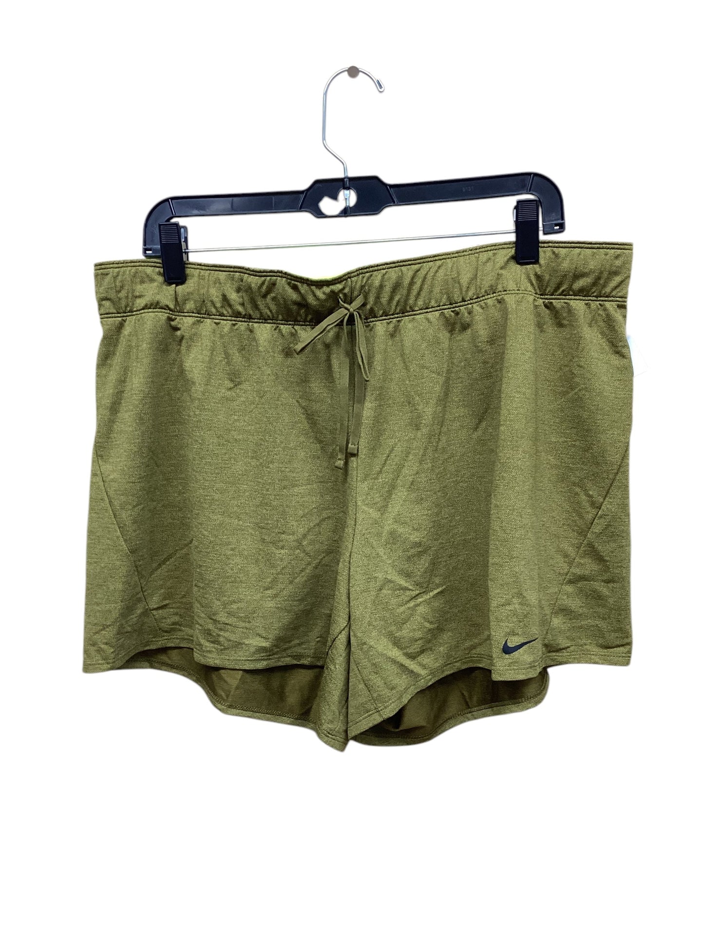 Athletic Shorts By Nike In Green, Size: Xl