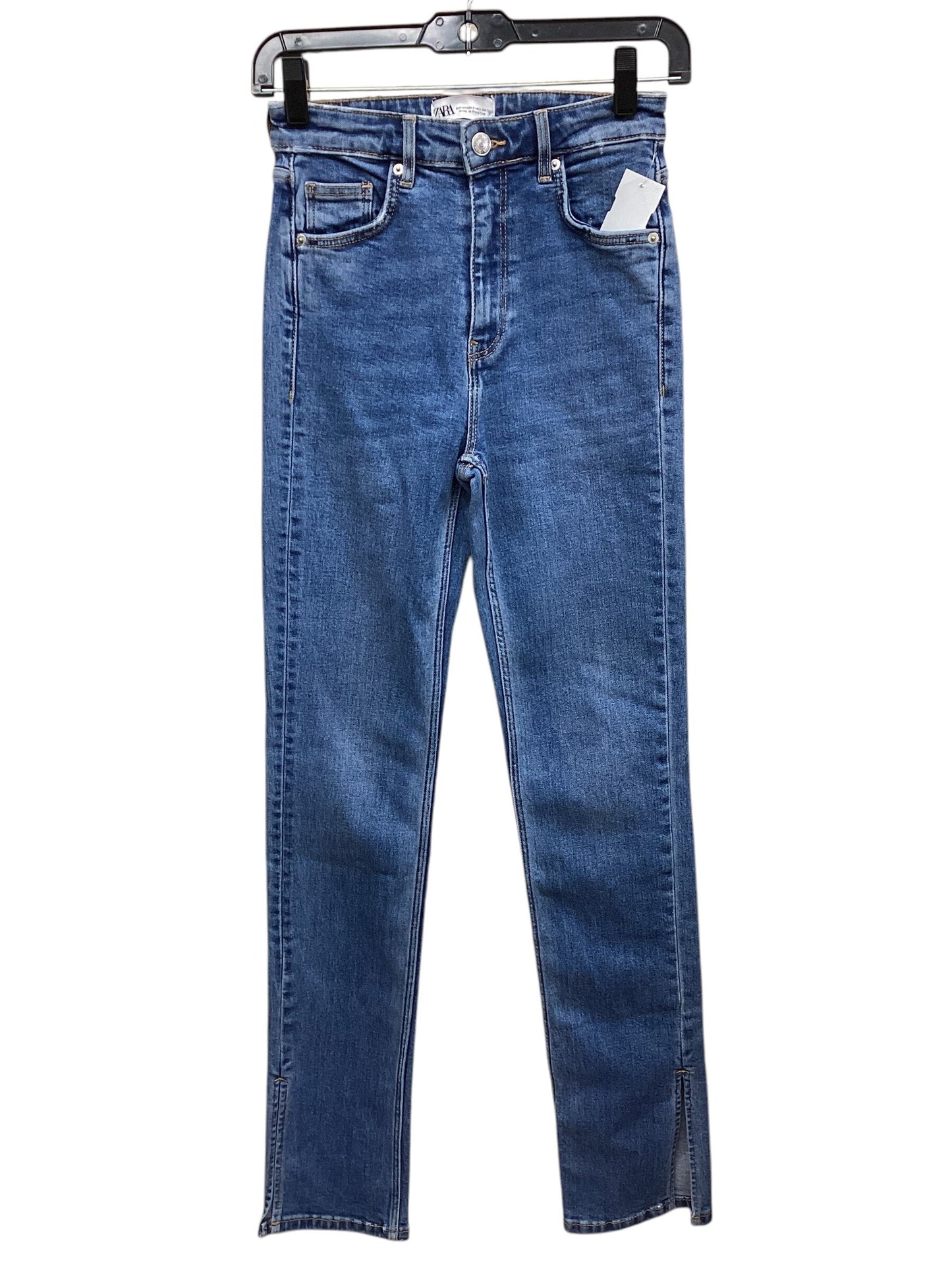 Jeans Straight By Zara Size: 2