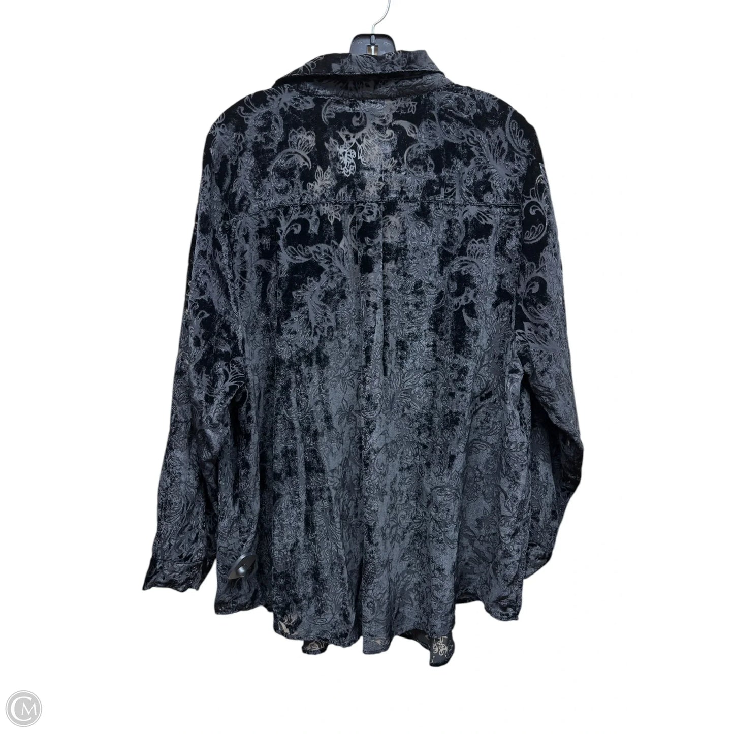 Top Long Sleeve By Torrid In Black, Size: 3x