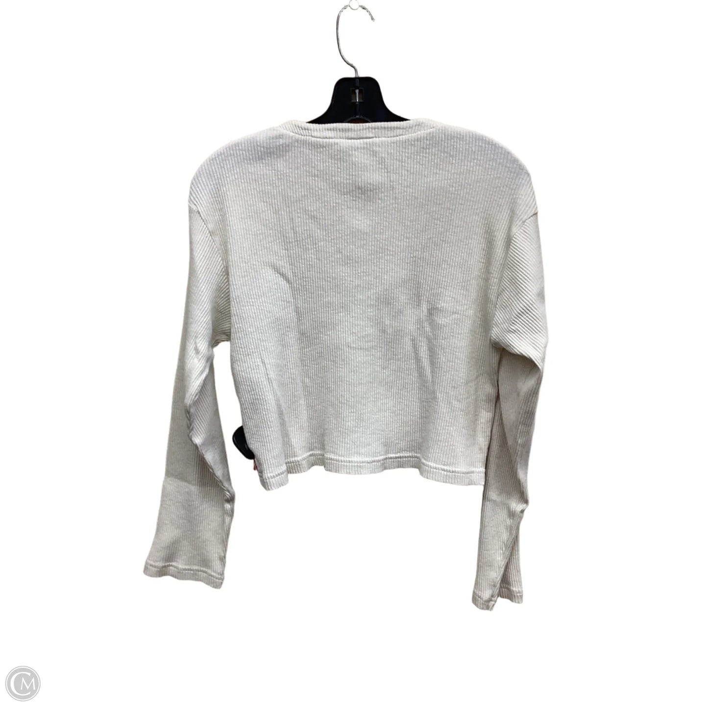 Top Long Sleeve By Levis In Tan, Size: S