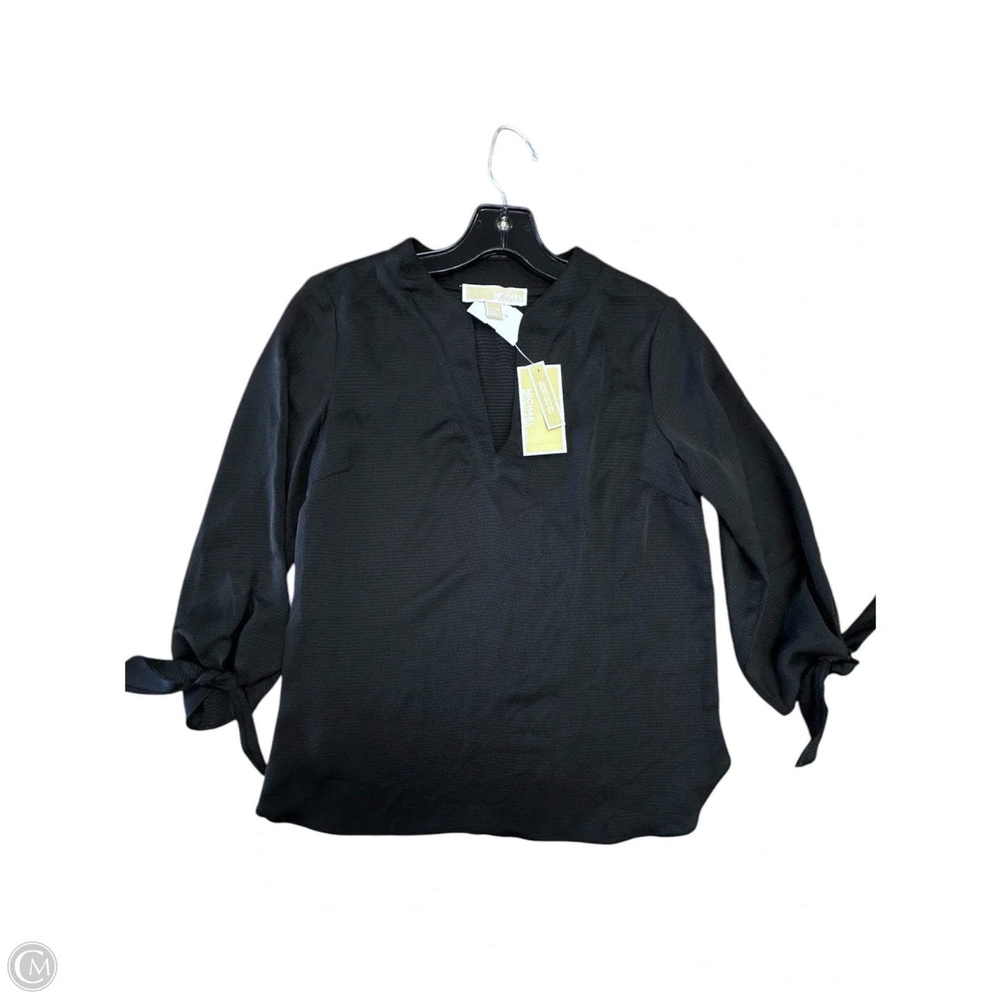 Top Long Sleeve By Michael By Michael Kors In Black, Size: Xs
