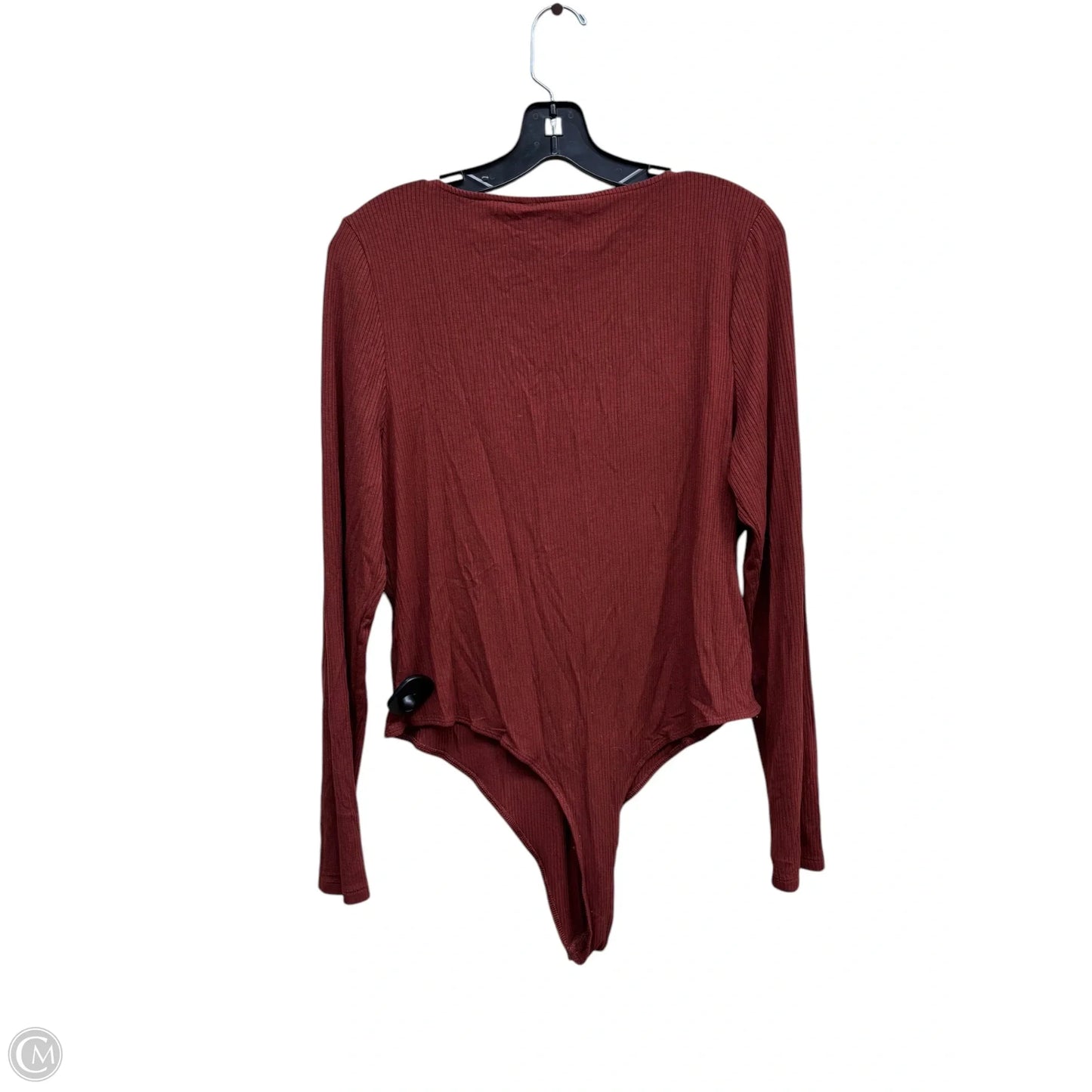 Bodysuit By Banana Republic In Orange, Size: Xl