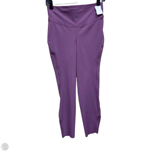 Athletic Pants By Lululemon In Purple, Size: 8